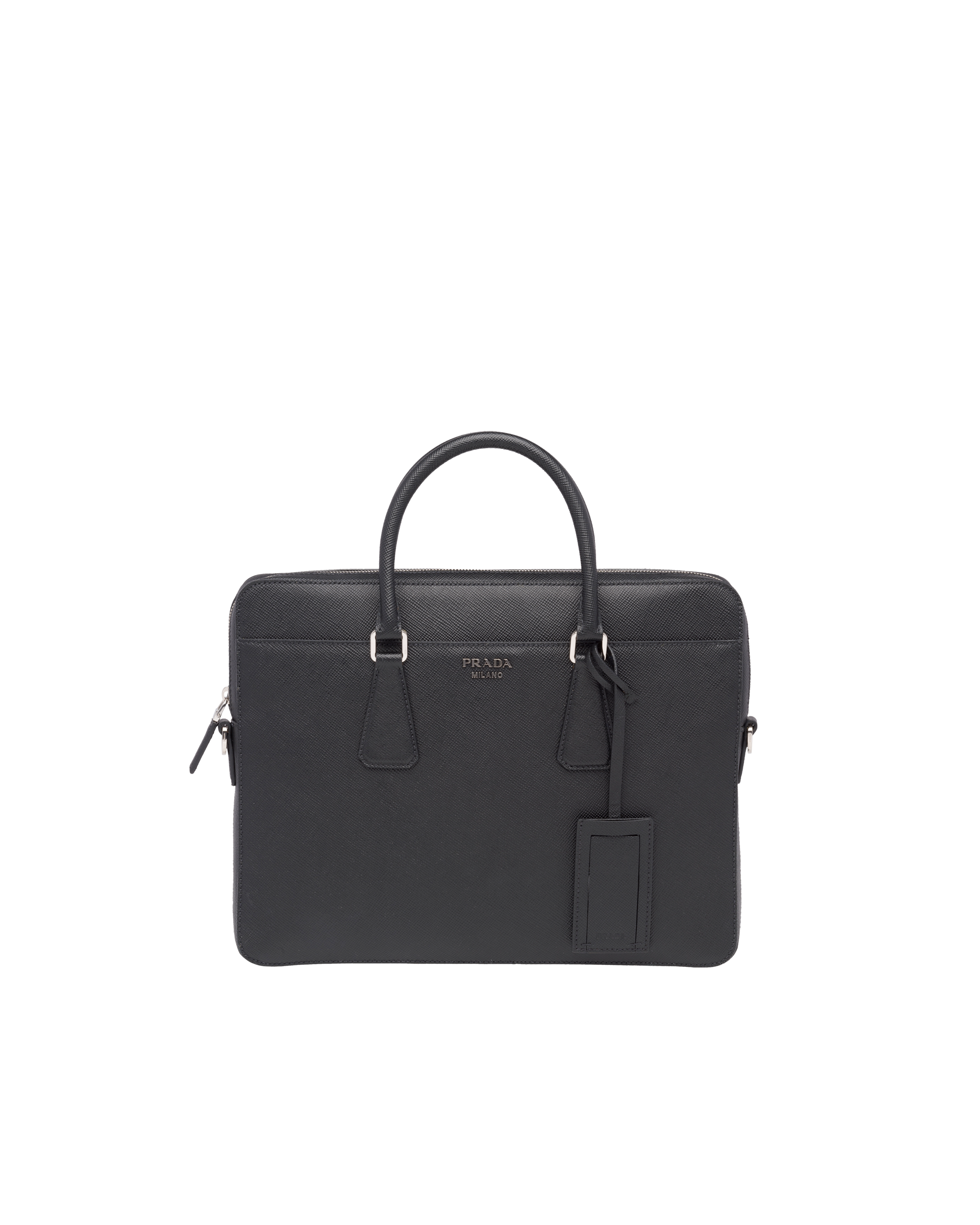 prada saffiano briefcase