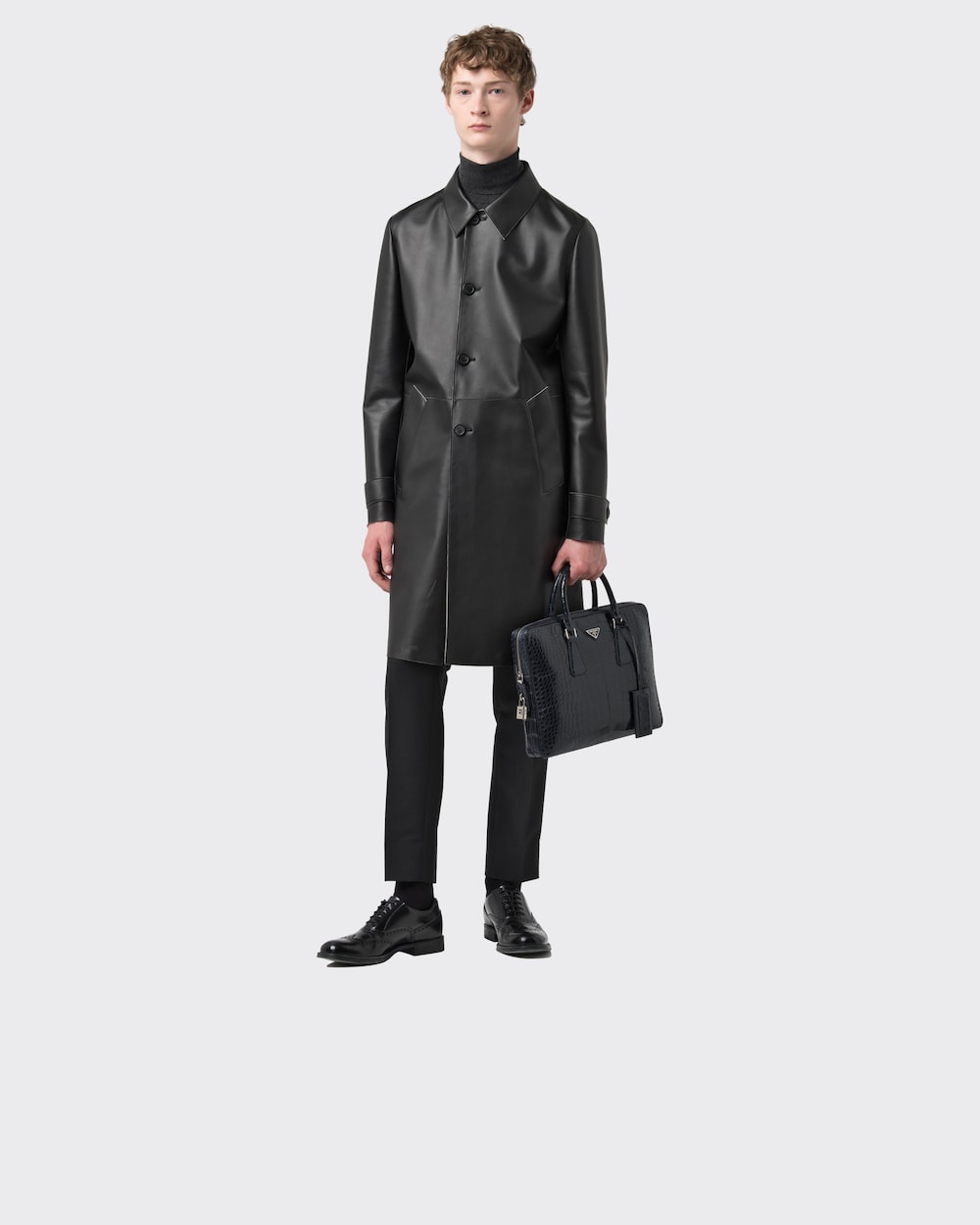 Prada men briefcase clearance