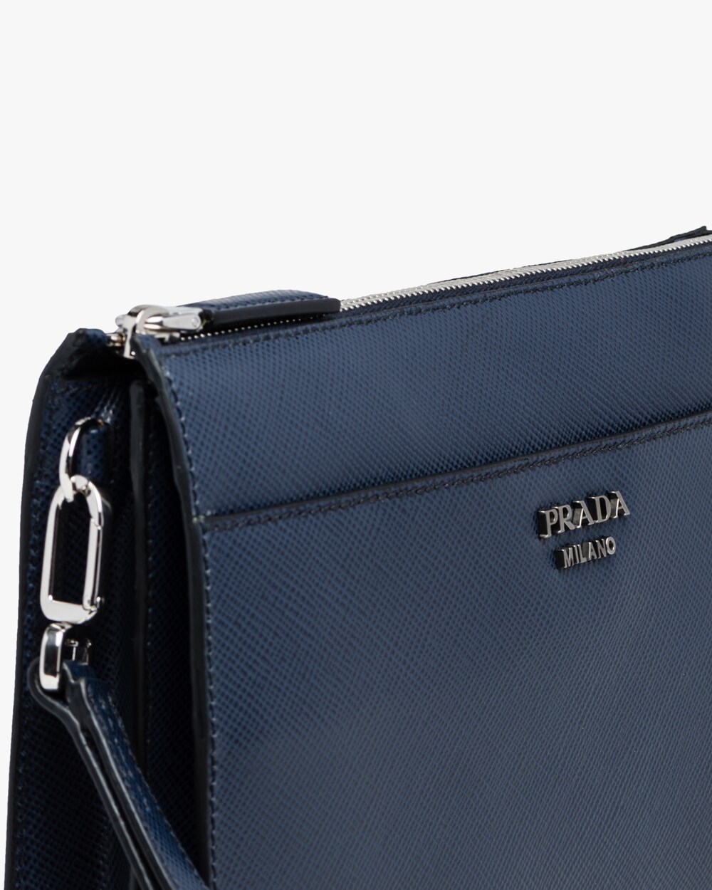 prada leather clutch
