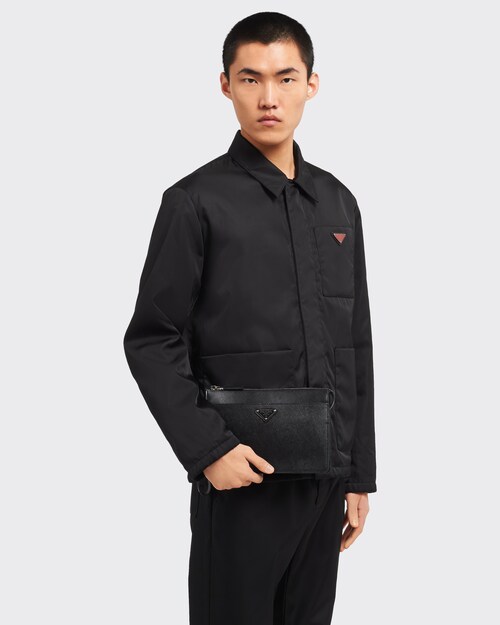 Prada Saffiano Leather Pouch 2
