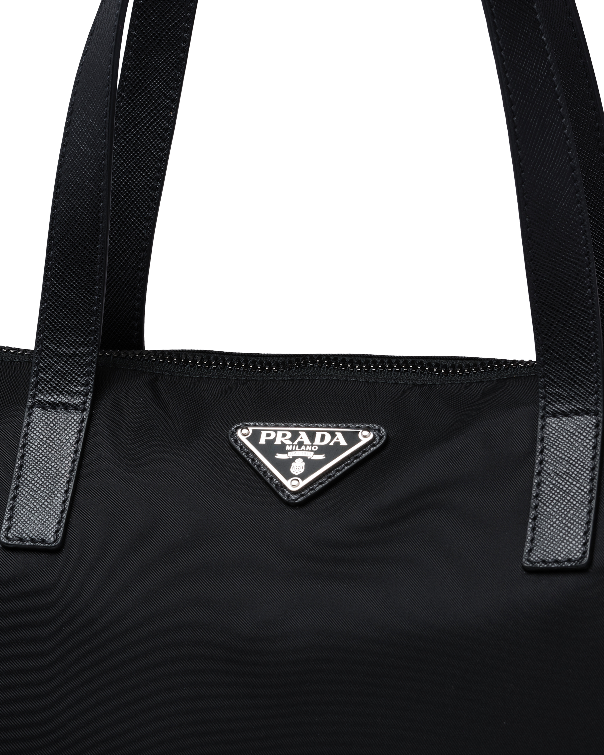 prada nylon shopper tote
