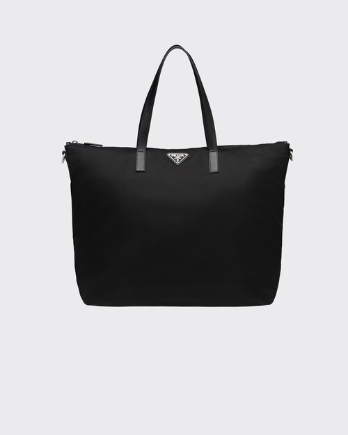 Navy nylon tote bag Clearance
