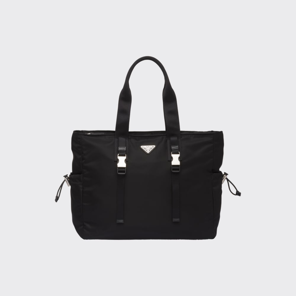 Black Nylon Tote Bag | Prada