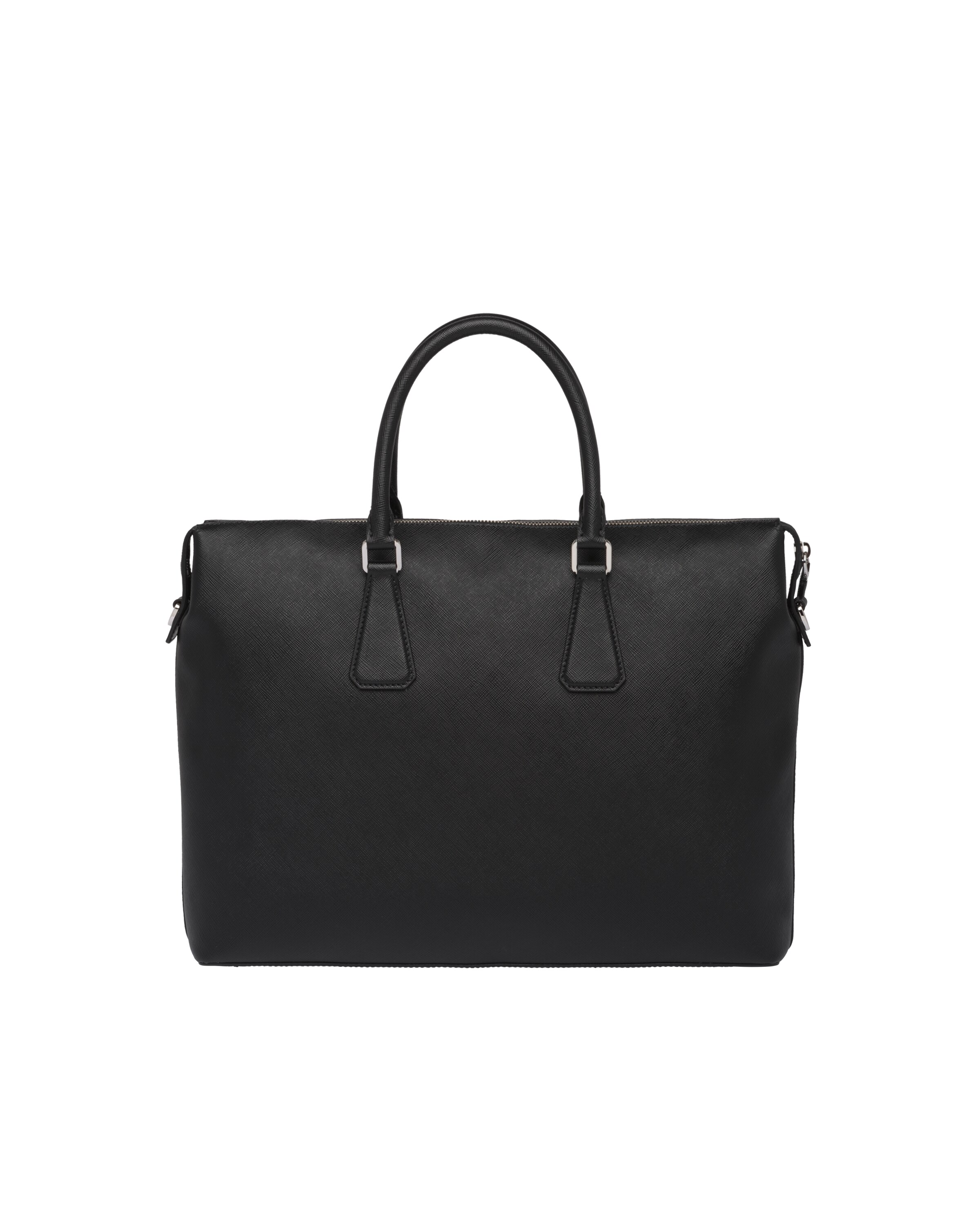 ENVELOPE FLAP BAG 20 IN WHITE SAFFIANO LEATHER
