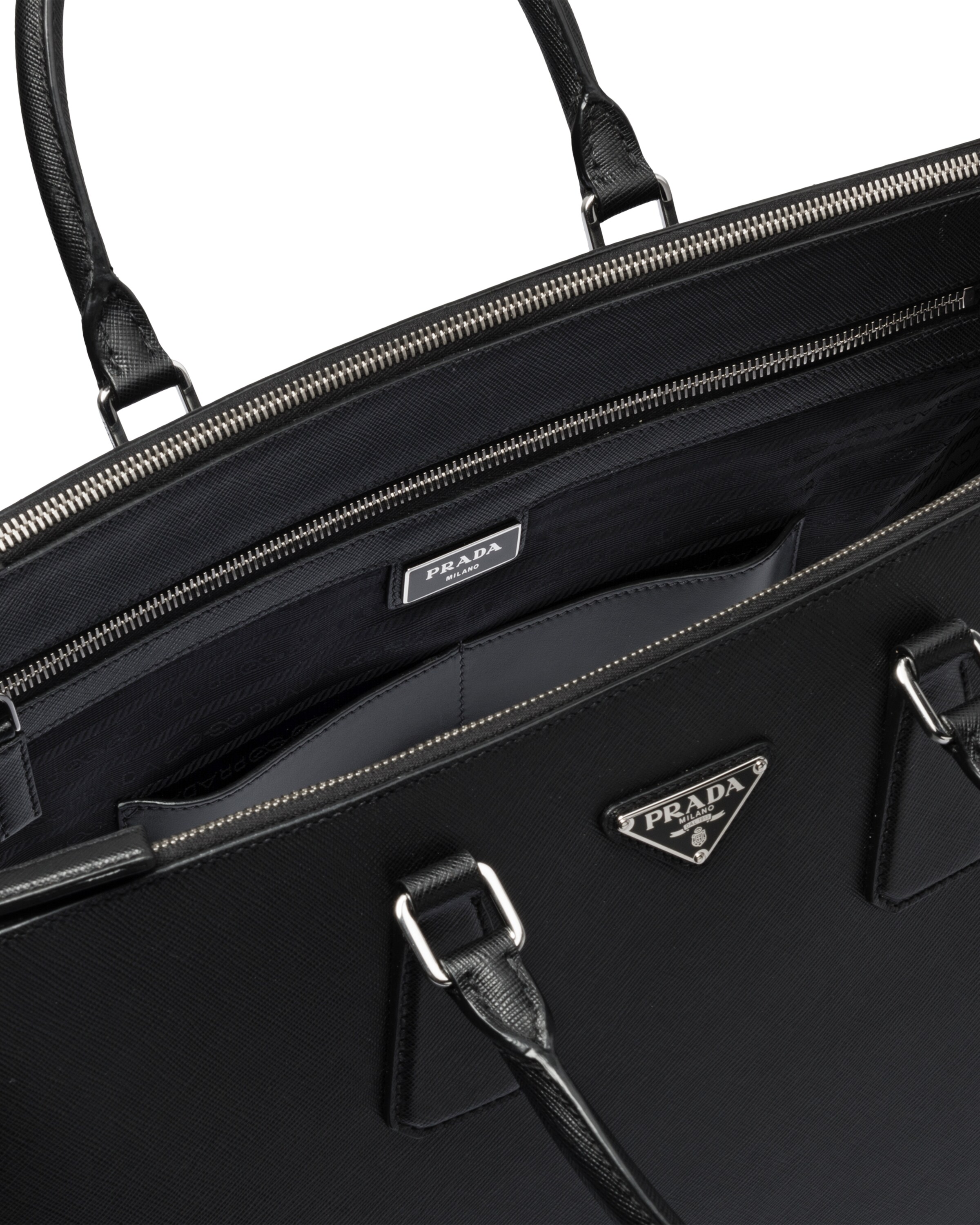 Saffiano Leather Tote Bag Prada