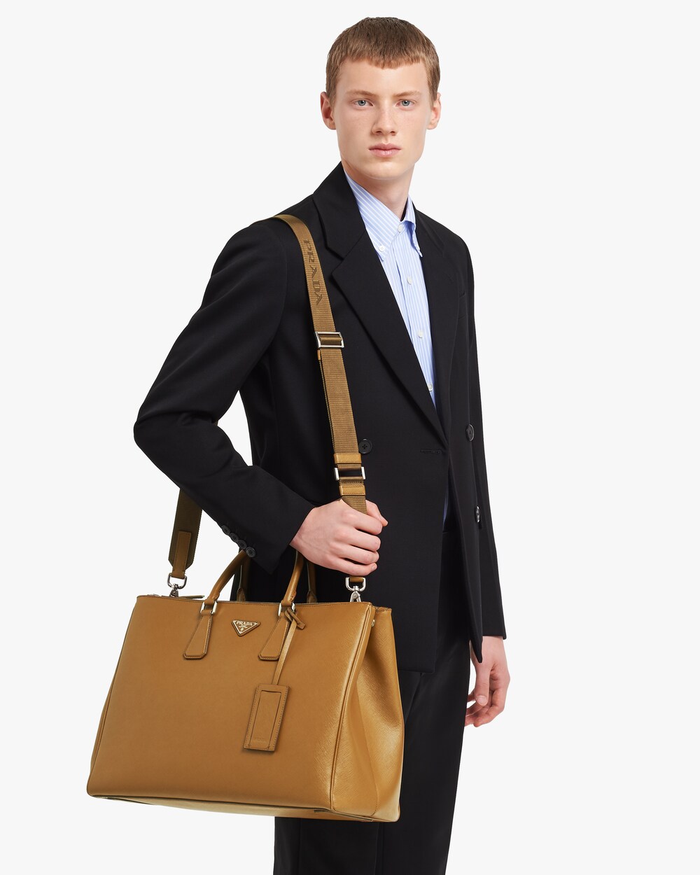 prada saffiano leather briefcase