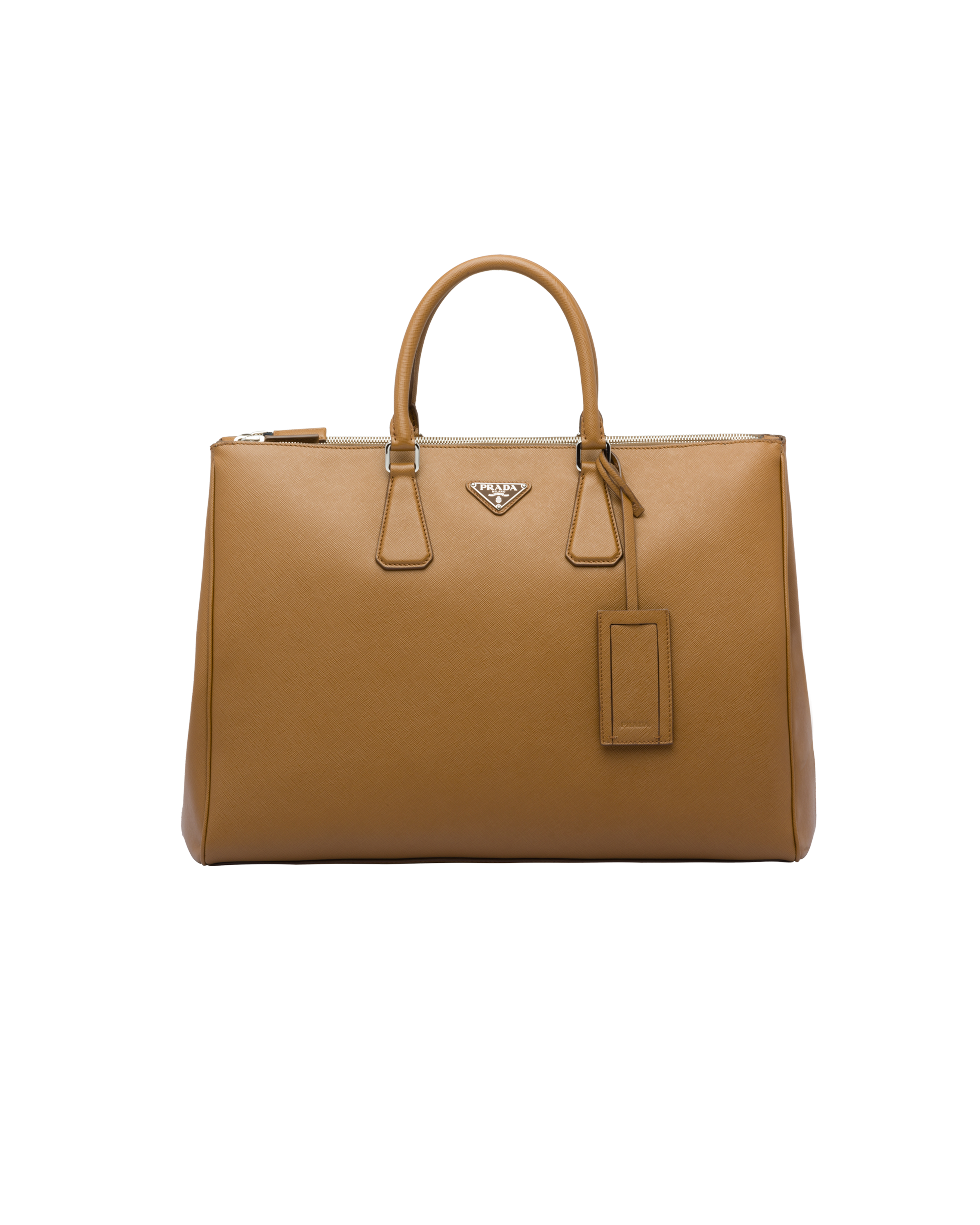 Descubrir 98+ imagen prada brown tote - Abzlocal.mx