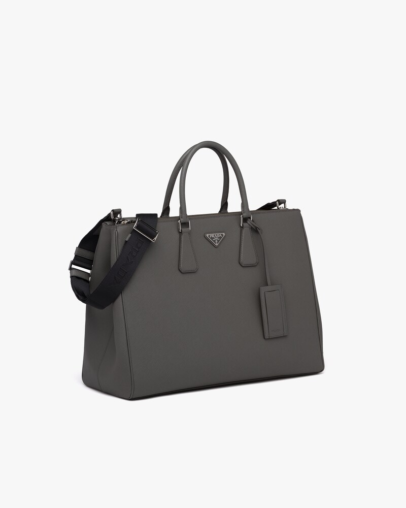 prada saffiano grey