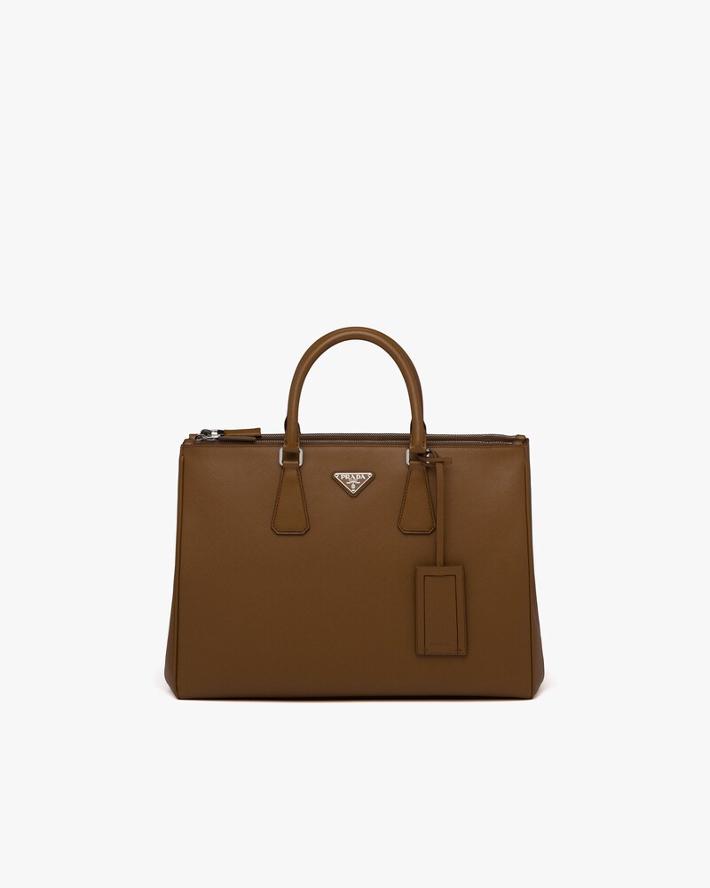 プラダ メンズ ナイロン レザー ブリーフケース Prada プラダ メンズ ナイロン レザー ブリーフケース Prada