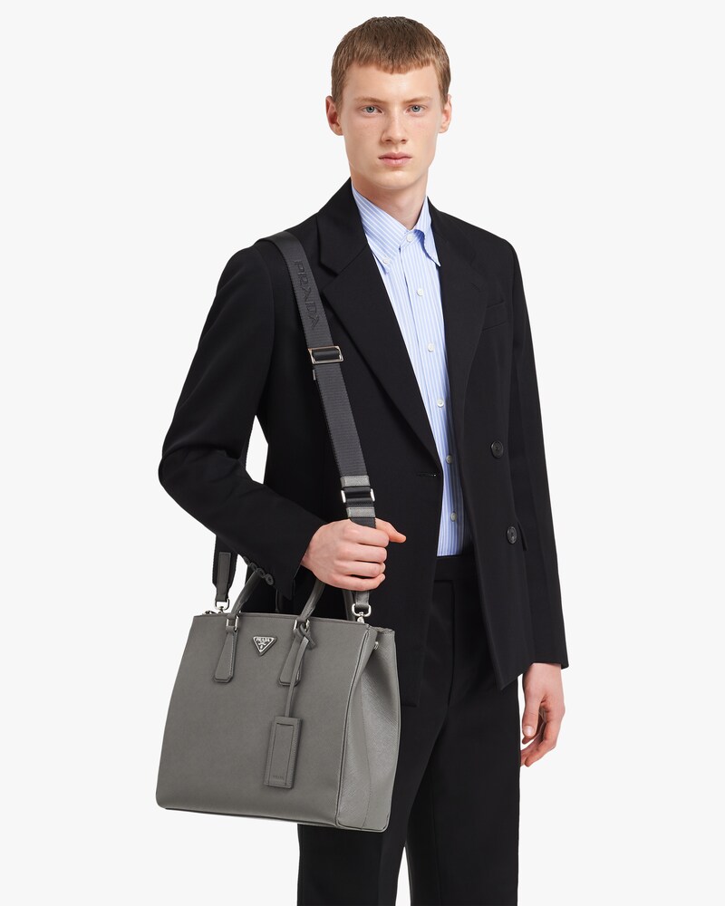 prada purse grey