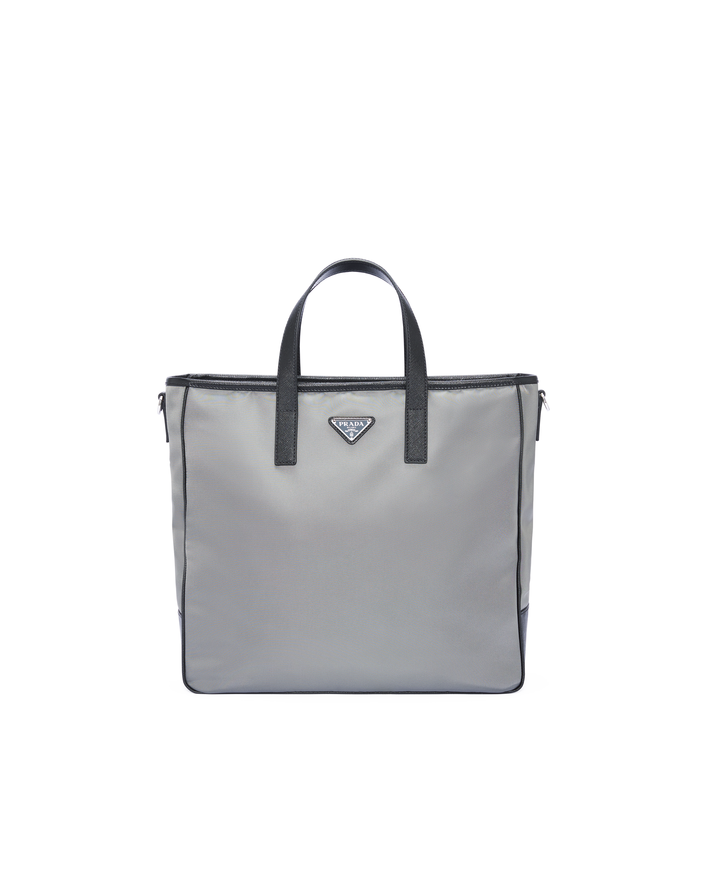 Nylon and Saffiano Leather Tote | Prada