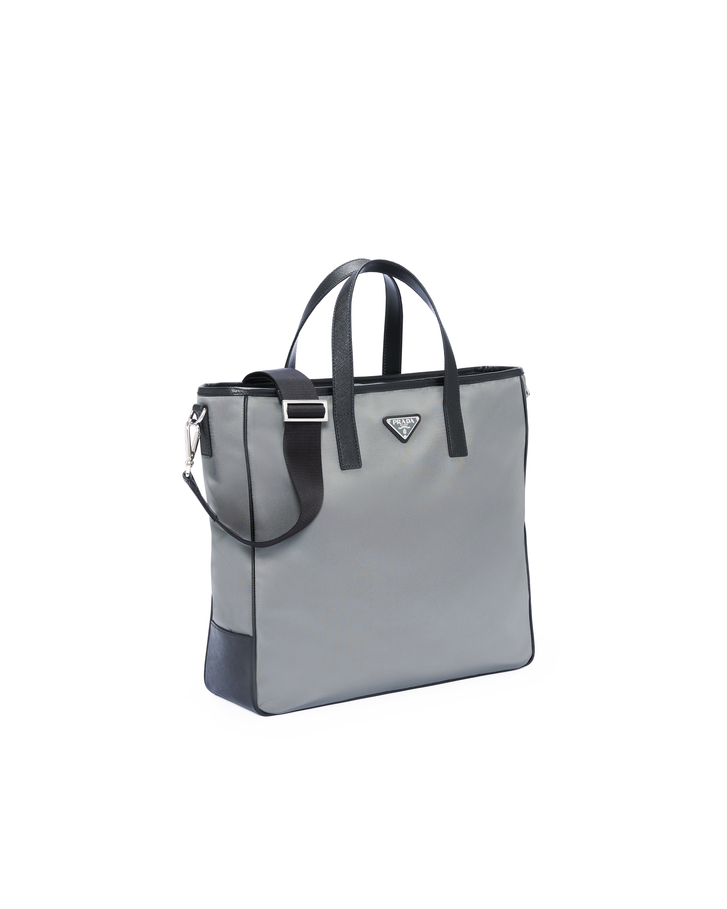 saffiano leather tote prada