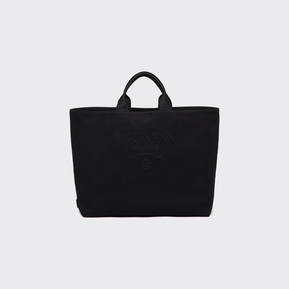 ブラック ドリル トートバッグ | Prada ブラック ドリル トートバッグ | Prada
