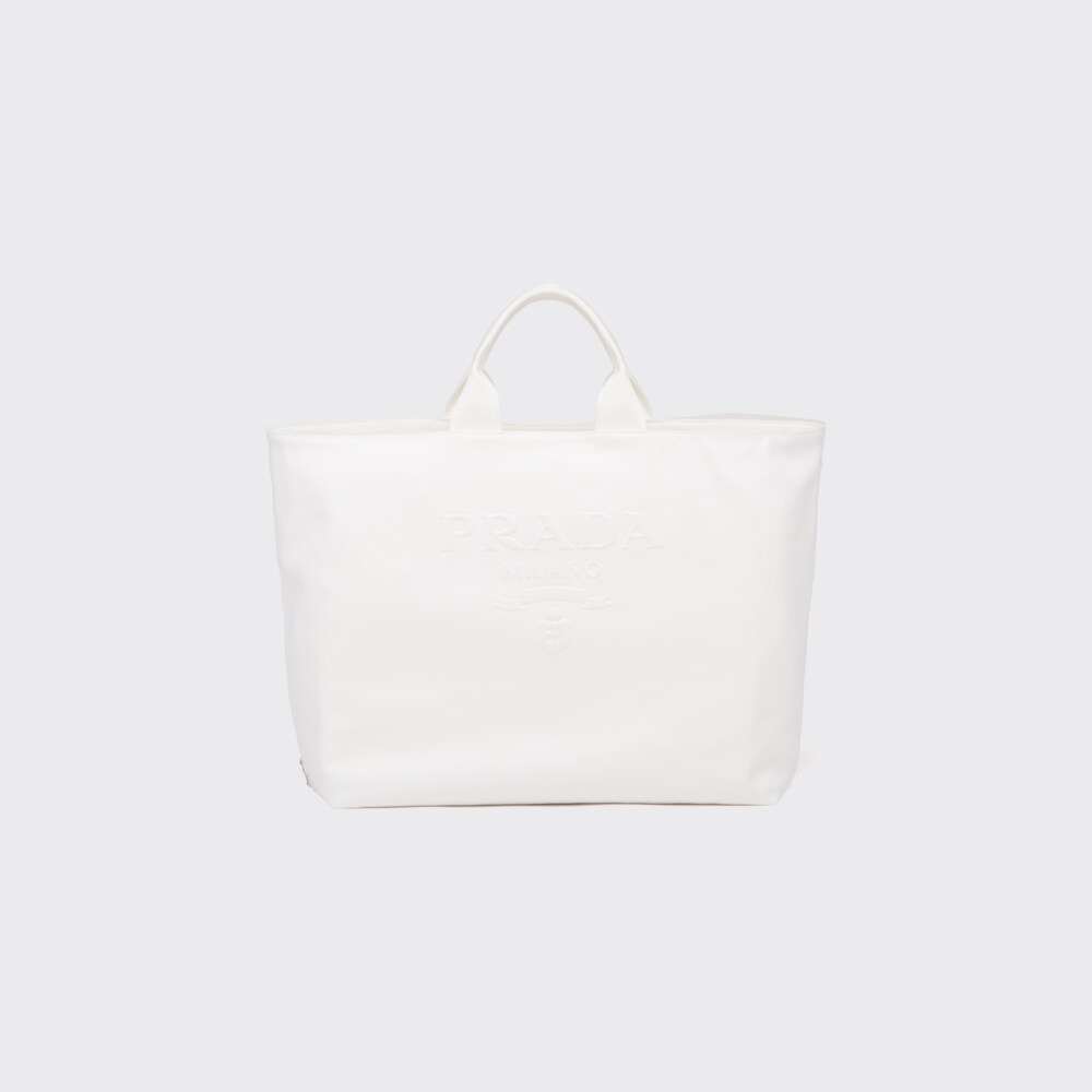 Prada 斜纹布托特包 1