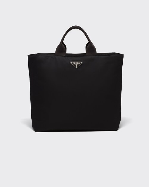 カード付き PRADA ハンドバッグ ナイロン サフィアーノレザー トート カード付き PRADA ハンドバッグ ナイロン サフィアーノレザー トート