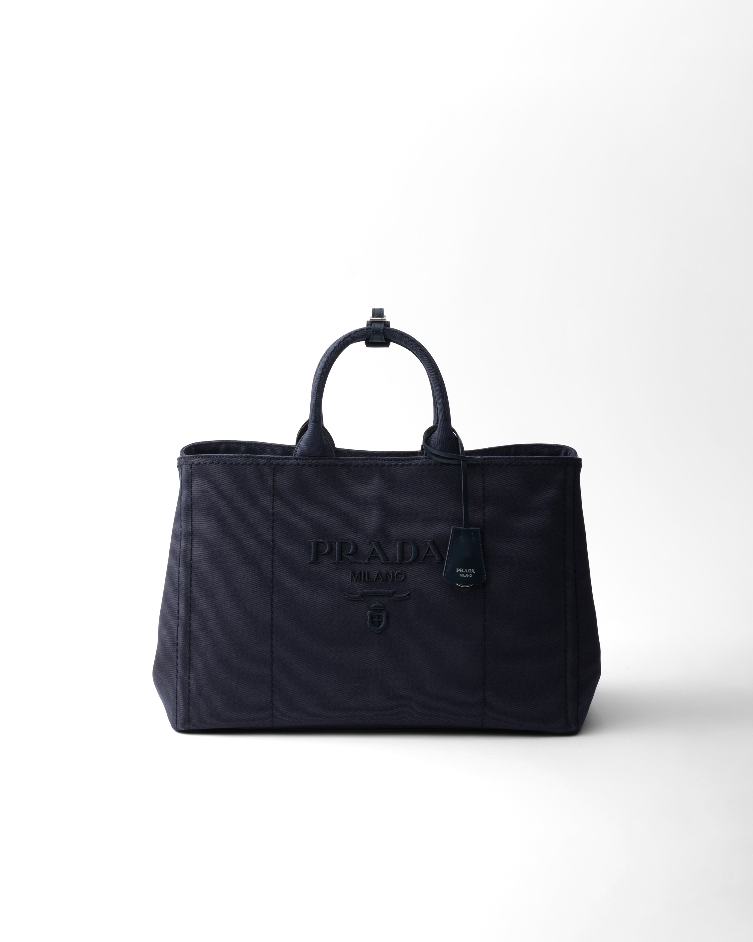 Prada Tote Bag Aus Canvas, Herren,