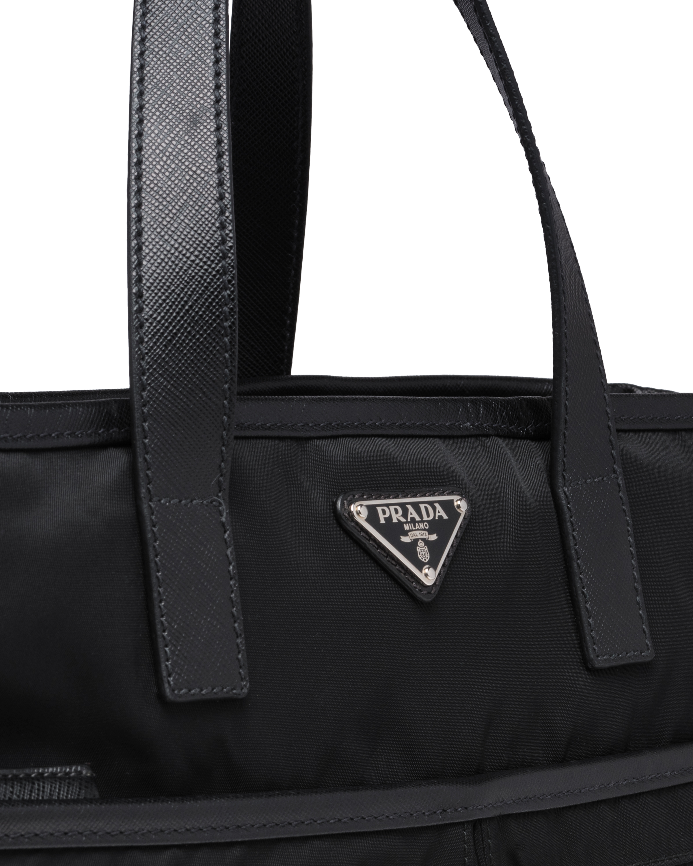 Prada Re\u002DNylon and Saffiano leather tote 6