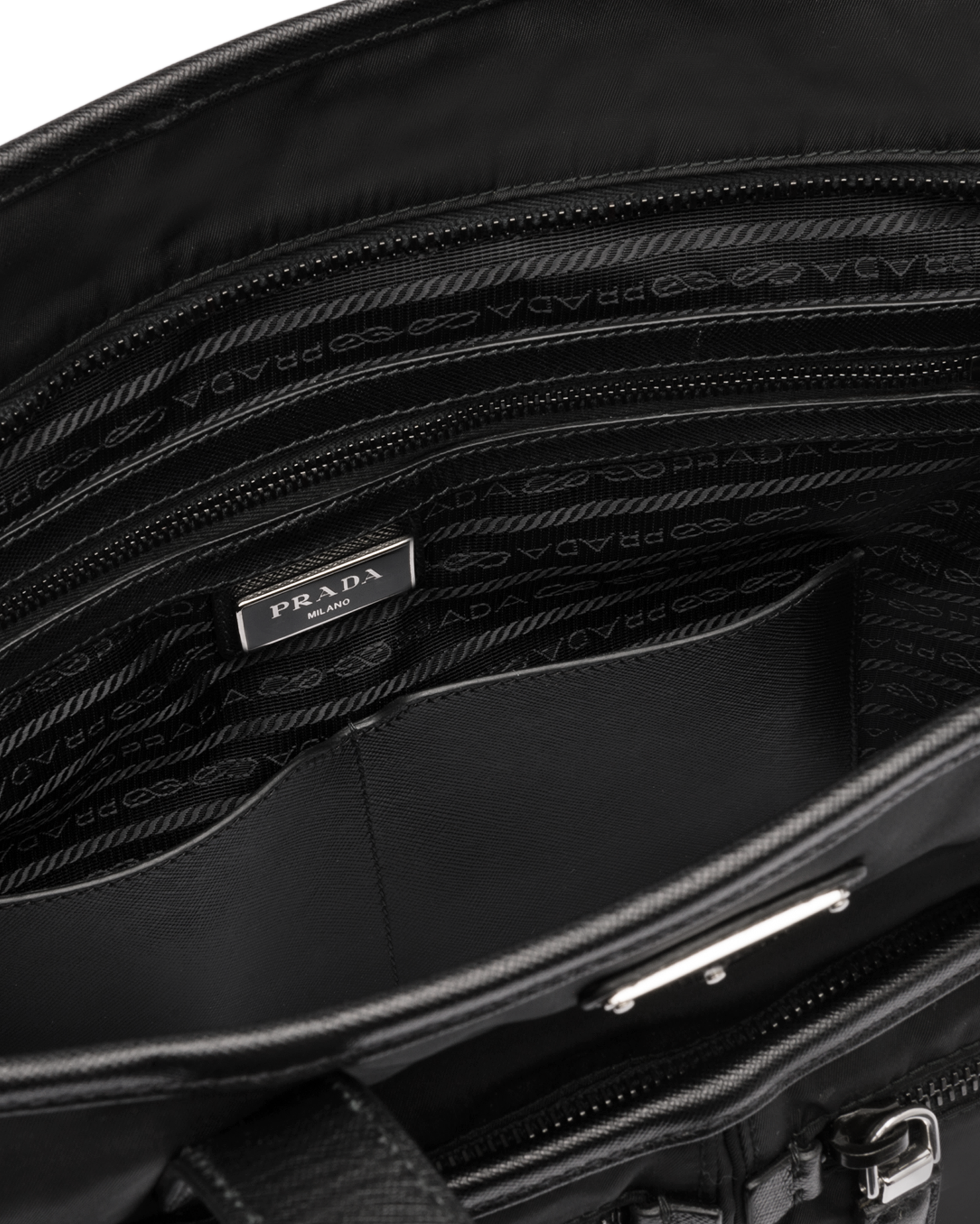 Prada Re\u002DNylon and Saffiano leather tote 5