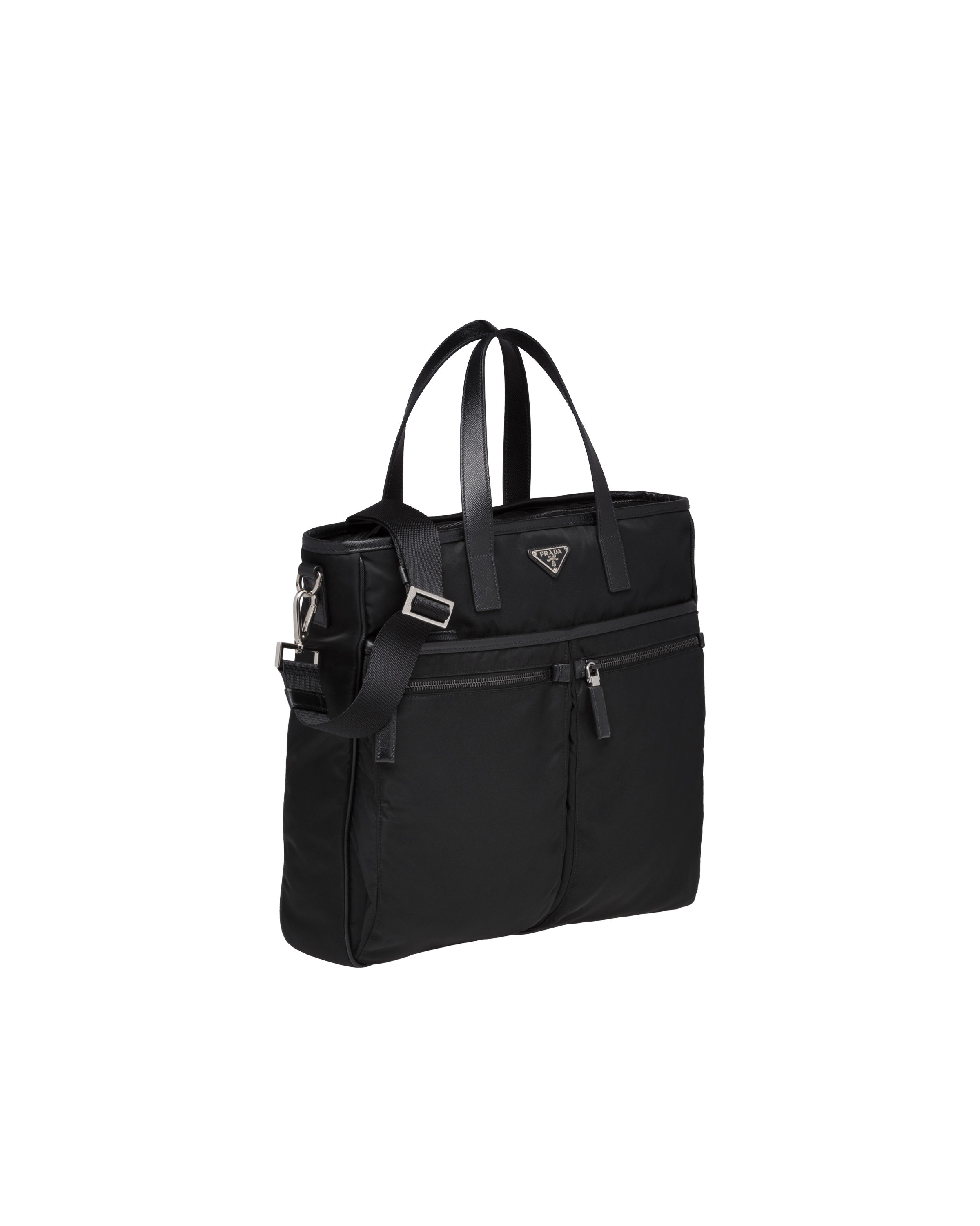 Prada Re\u002DNylon and Saffiano leather tote 3