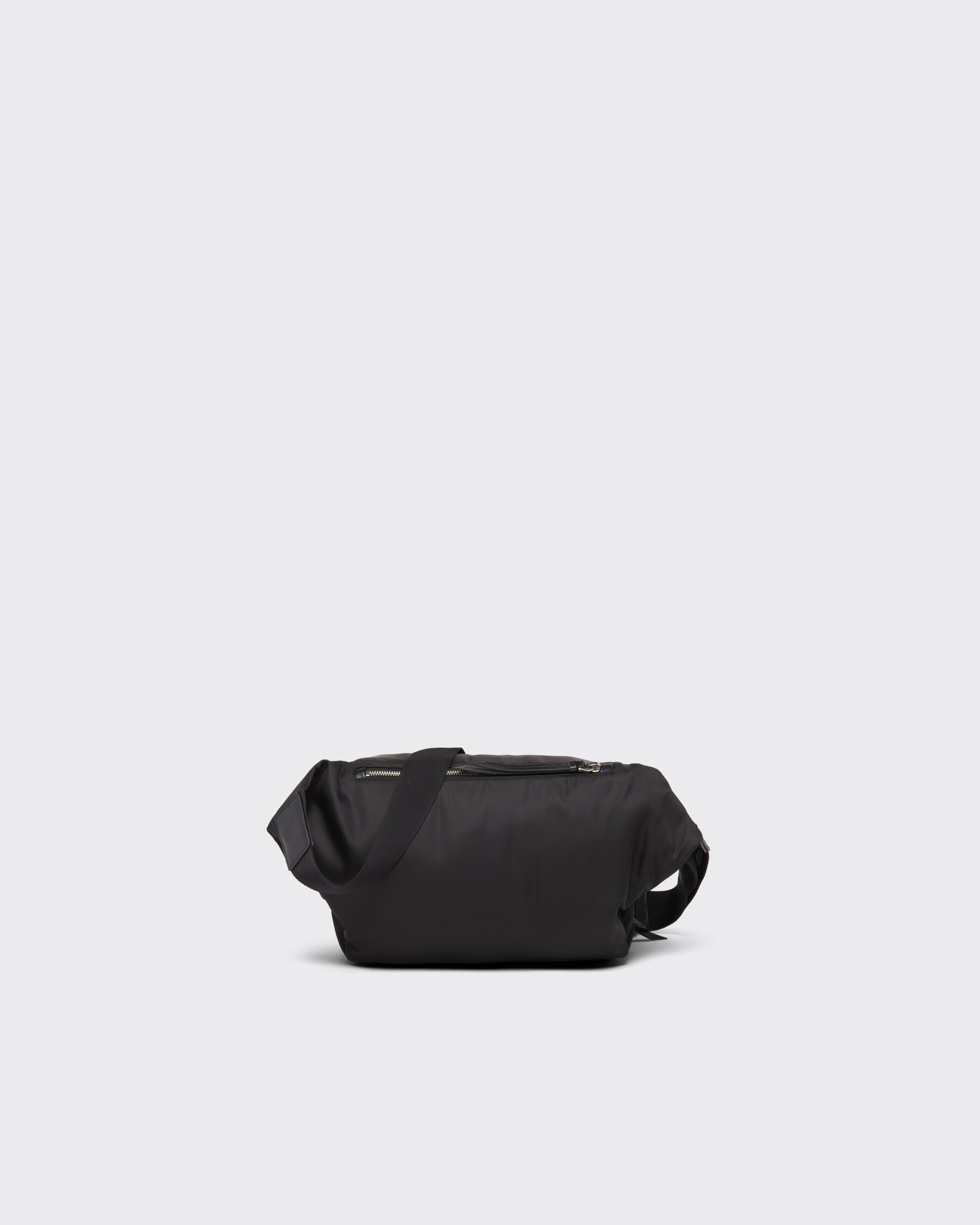 Black Renylon And Leather Shoulder Bag PRADA