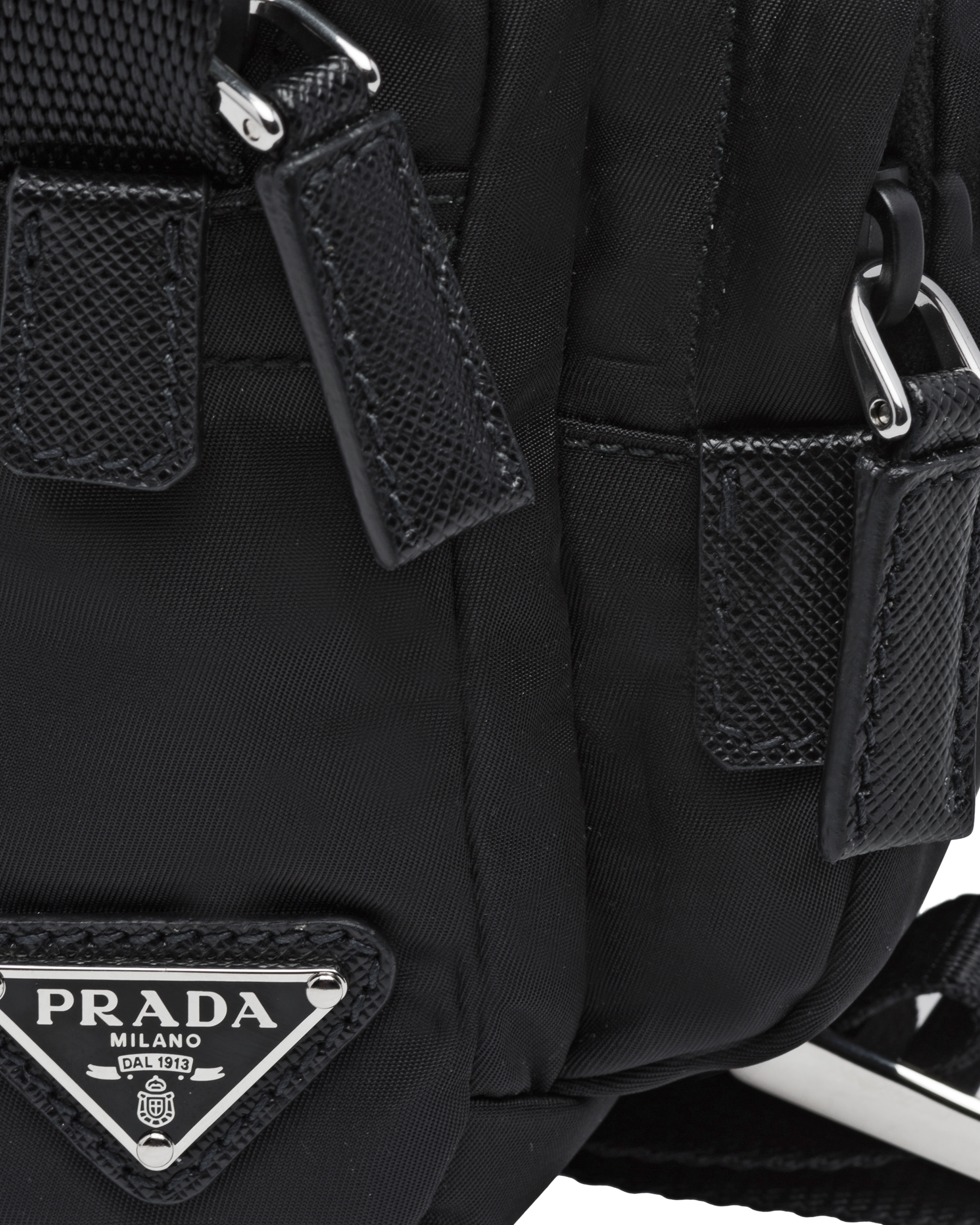 prada milano dal 1913 nylon crossbody bag