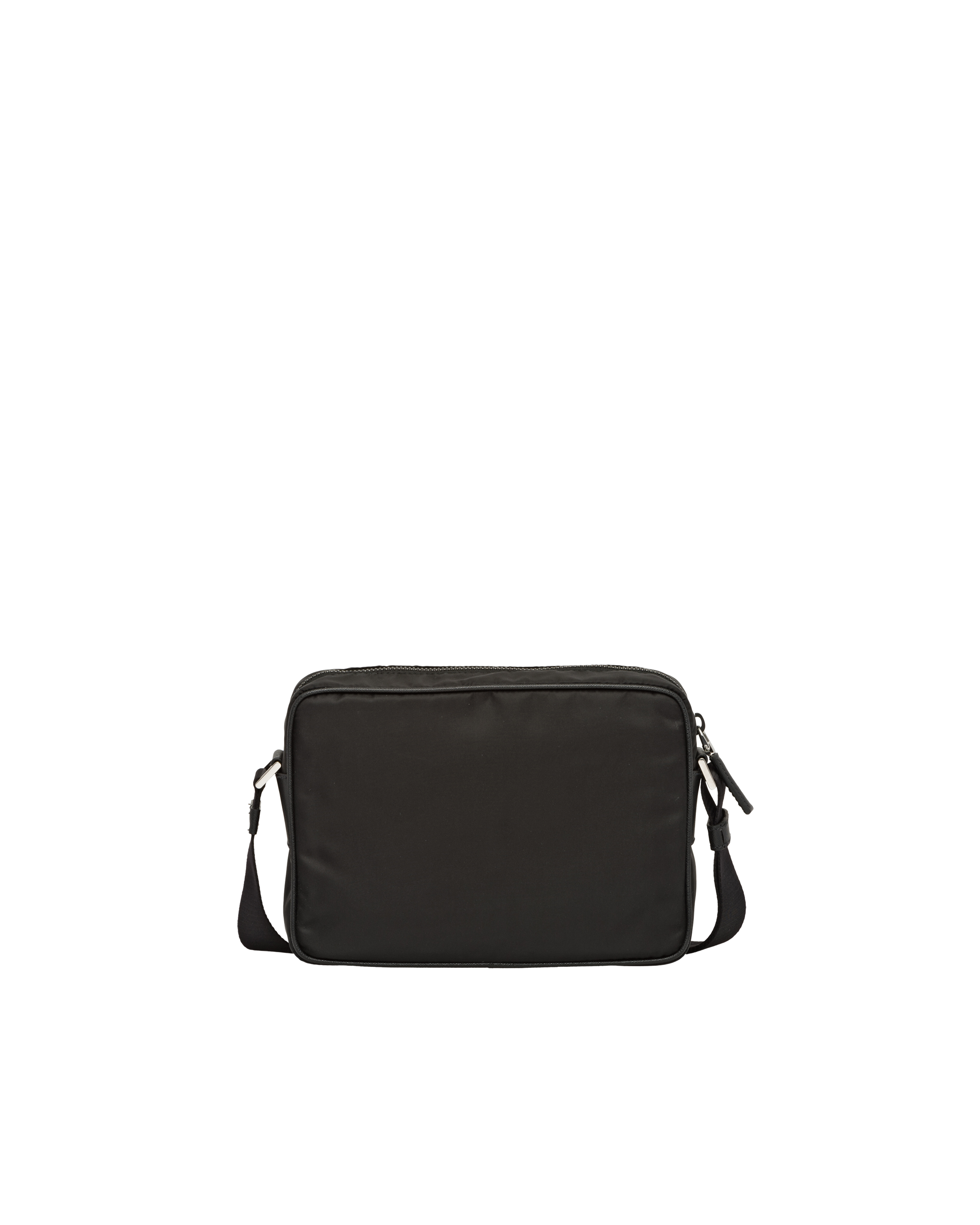 Black Re nylon And Saffiano Leather Shoulder Bag PRADA