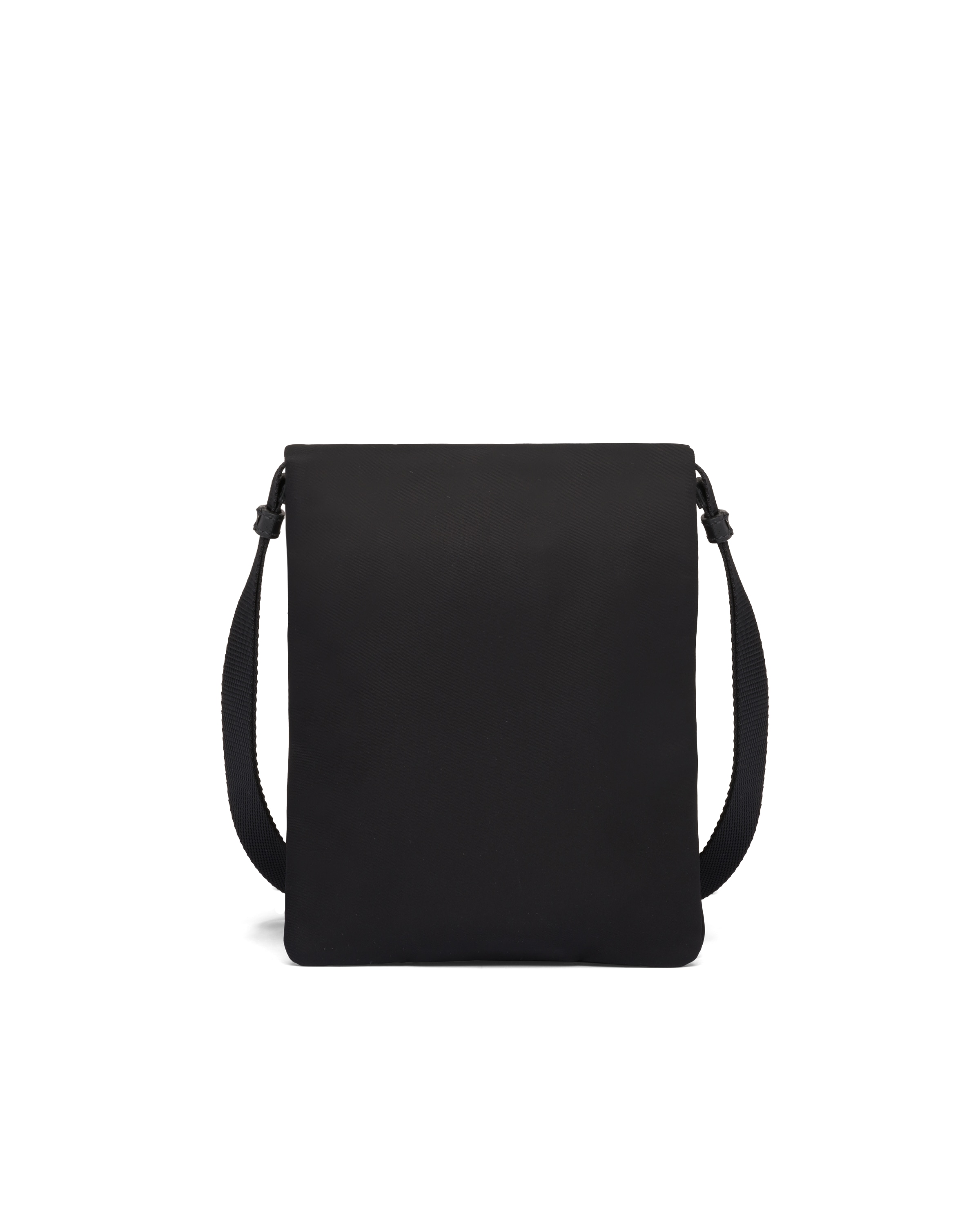Black Nylon CrossBody Bag Prada