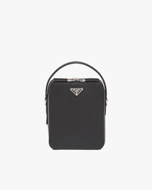 prada leather pouch