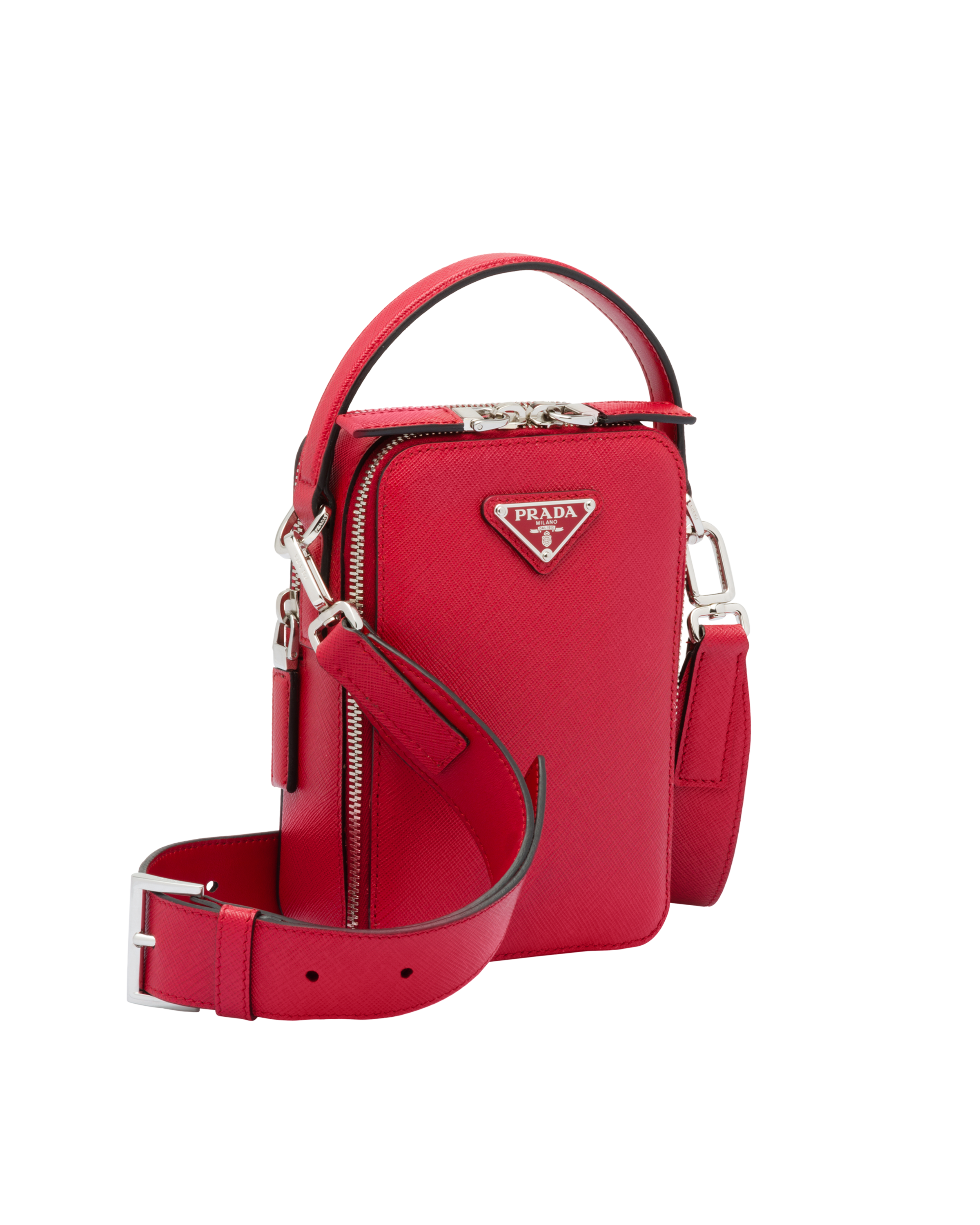 red prada crossbody bag