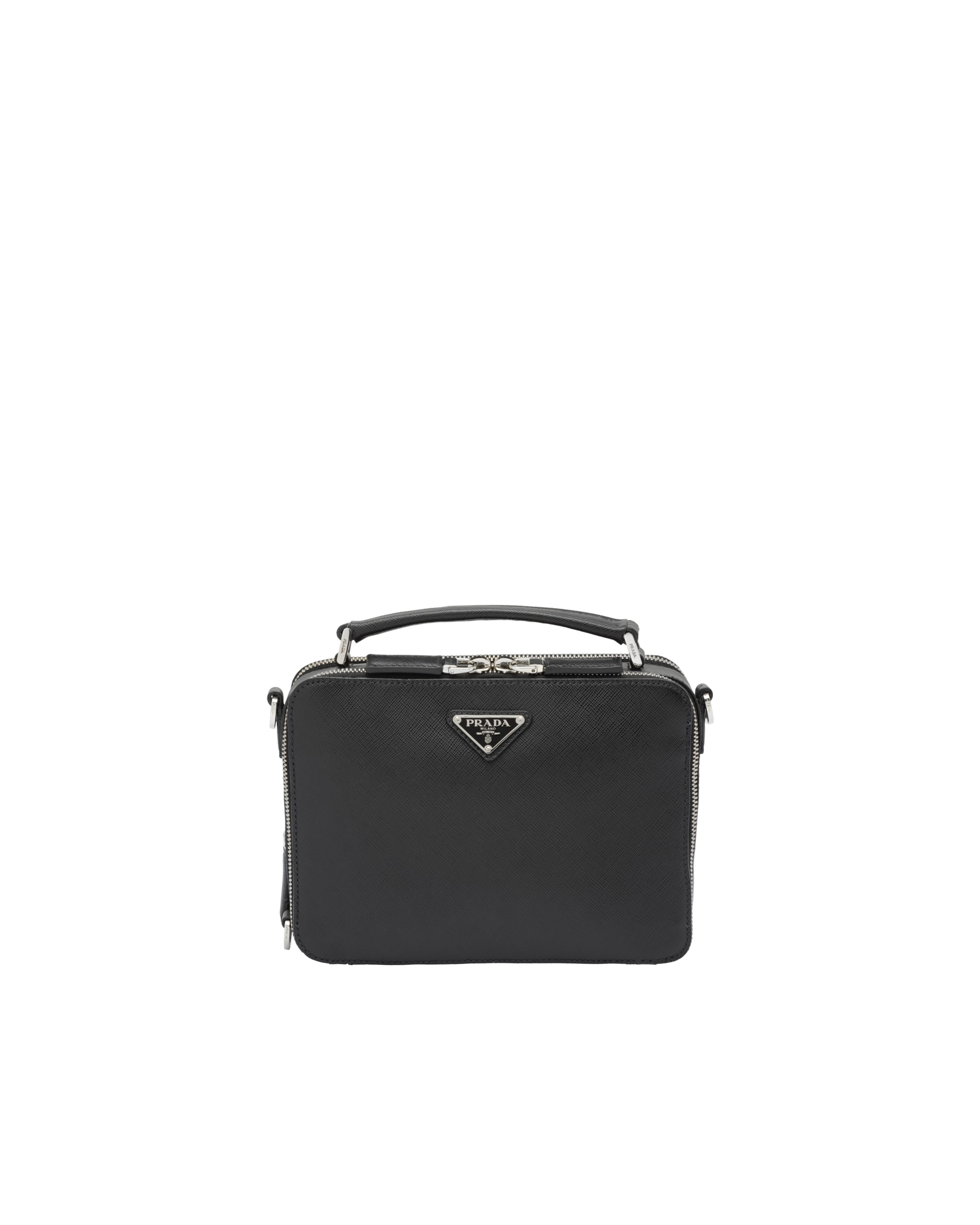 Prada Brique Saffiano Leather CrossBody Bag Prada