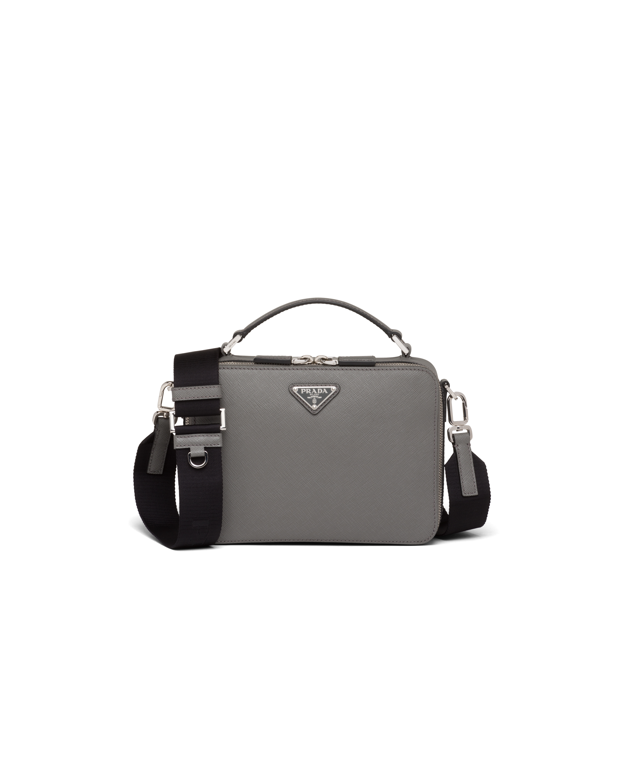 Prada brique top saffiano