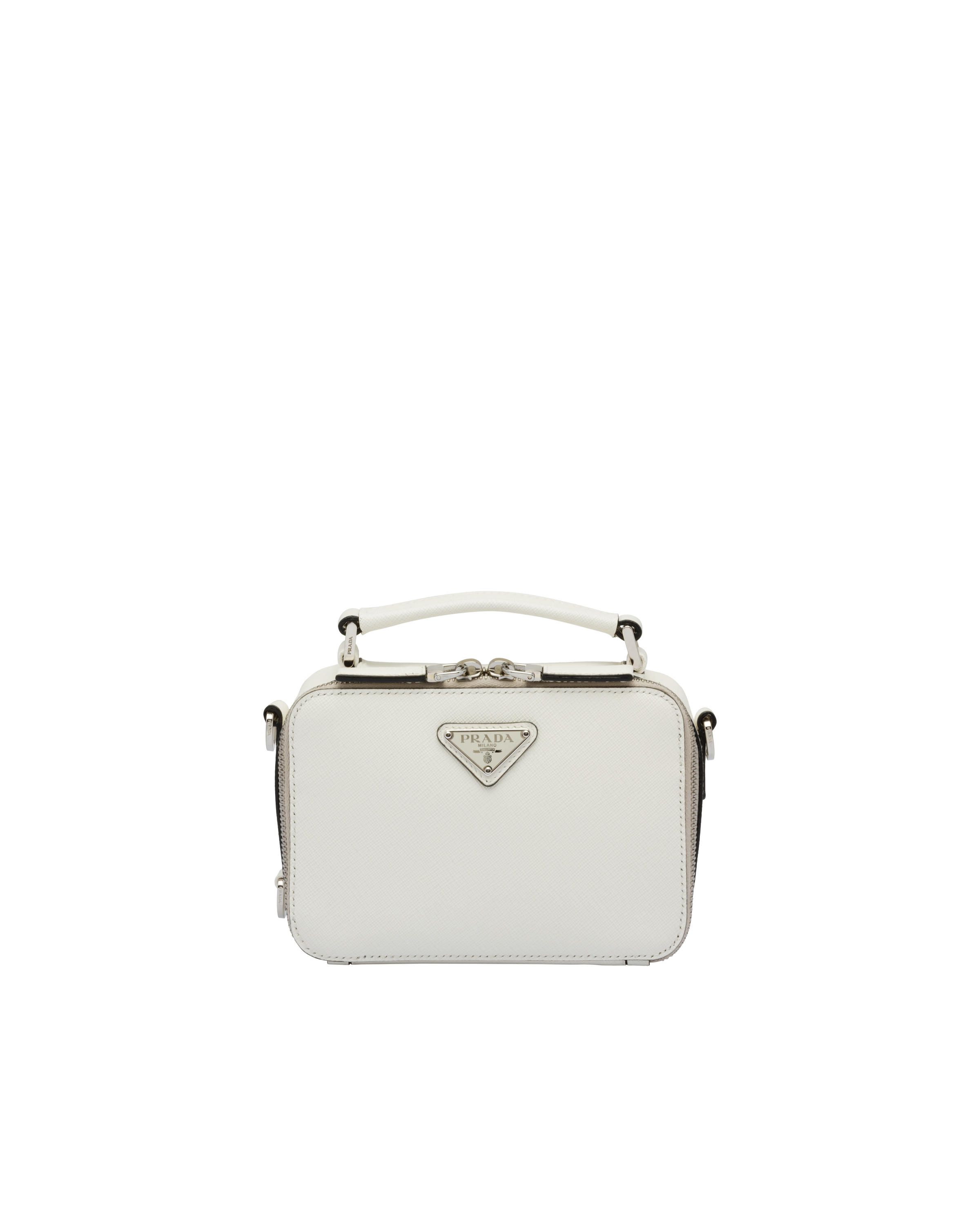 prada black and white bag