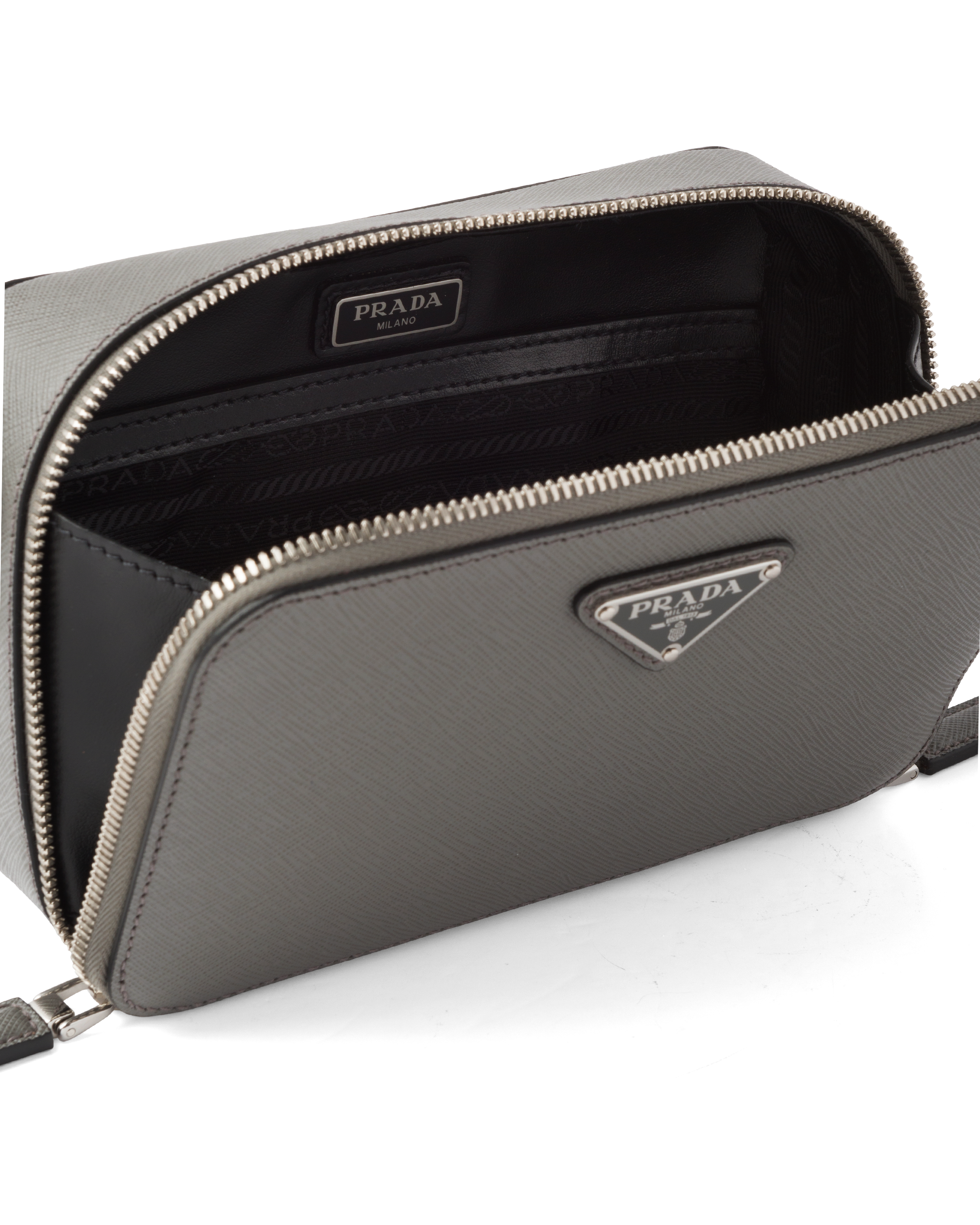 prada small logo pouch