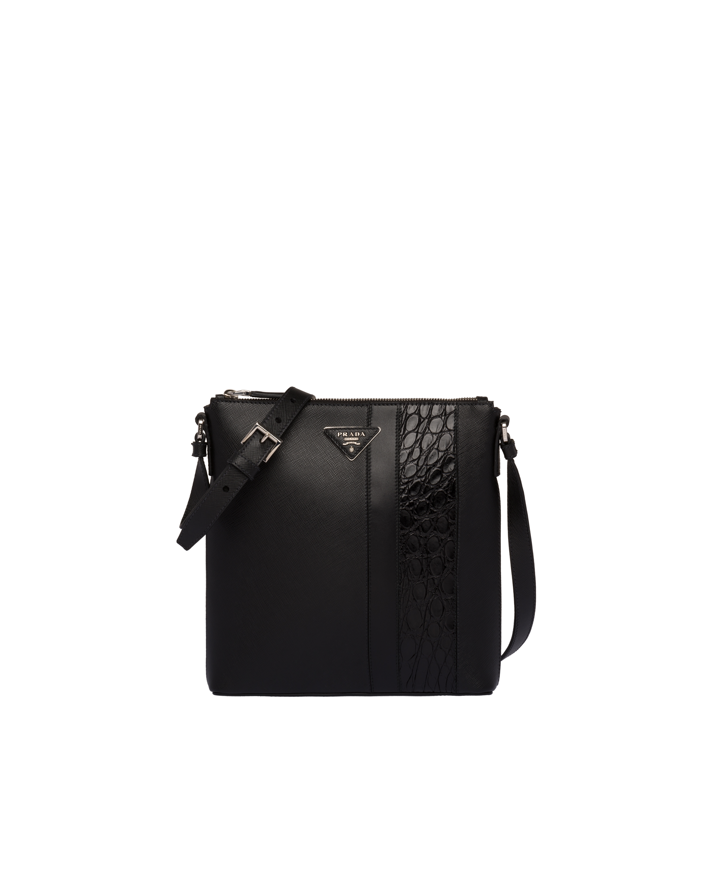 prada saffiano leather bandoleer bag