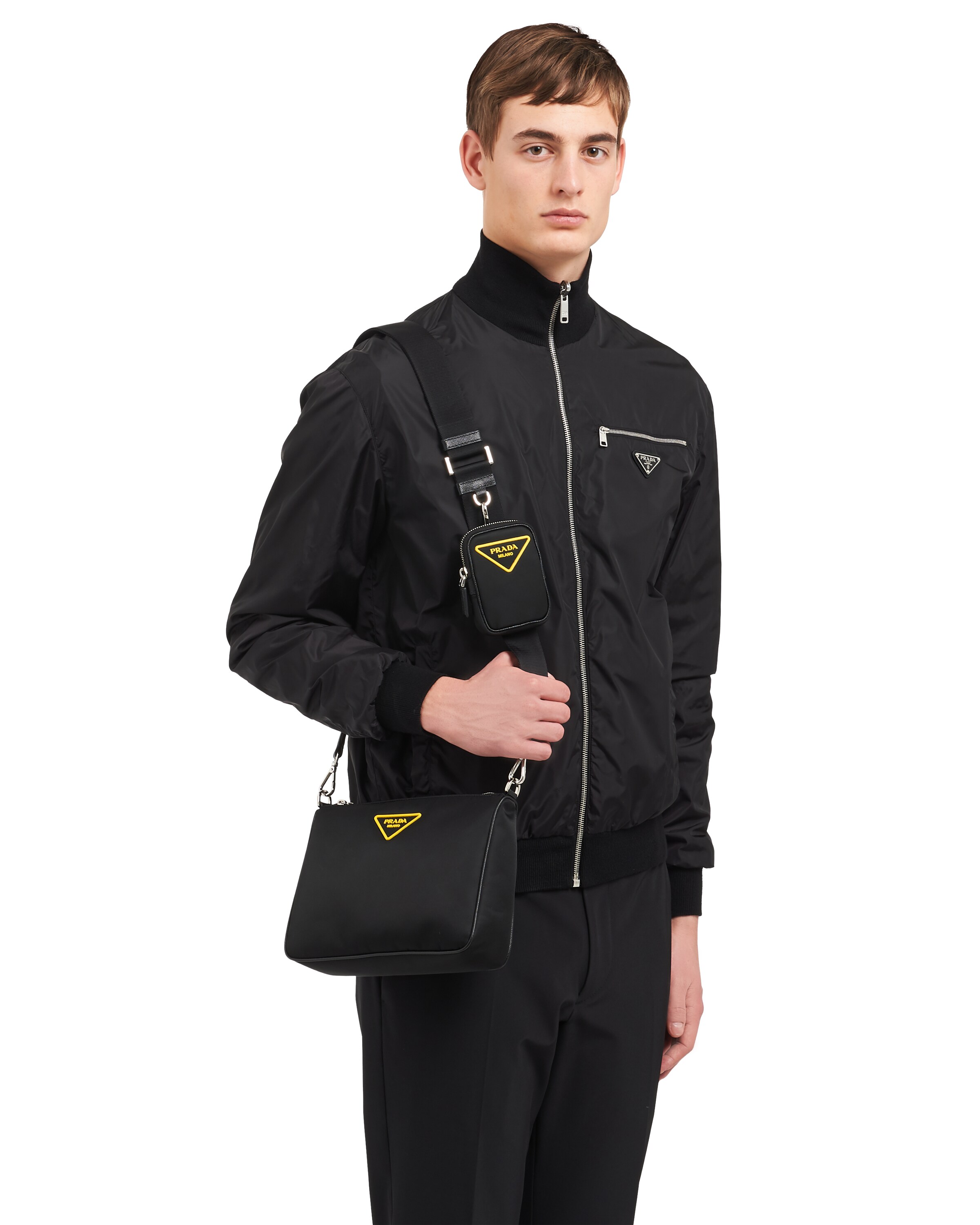 Nylon CrossBody Bag Prada