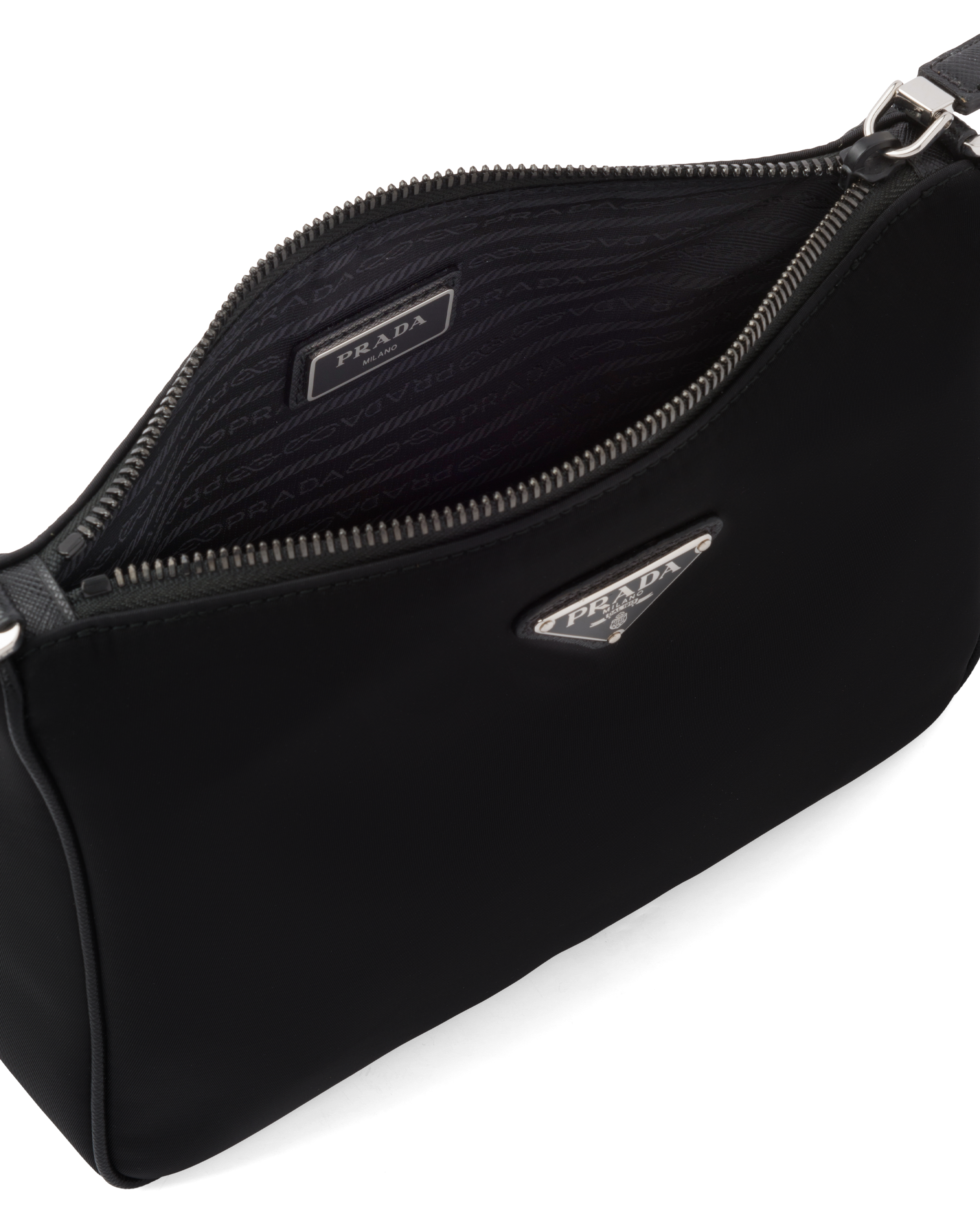 prada small logo pouch