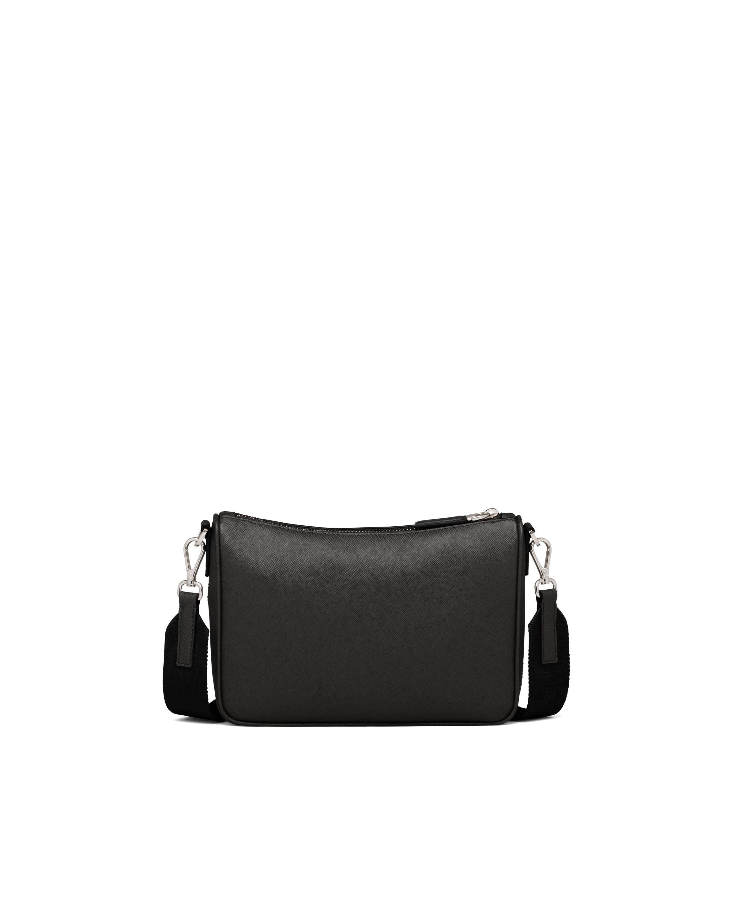 Black Saffiano leather shoulder bag Prada