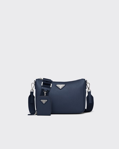 Prada Saffiano 皮革单肩包 1