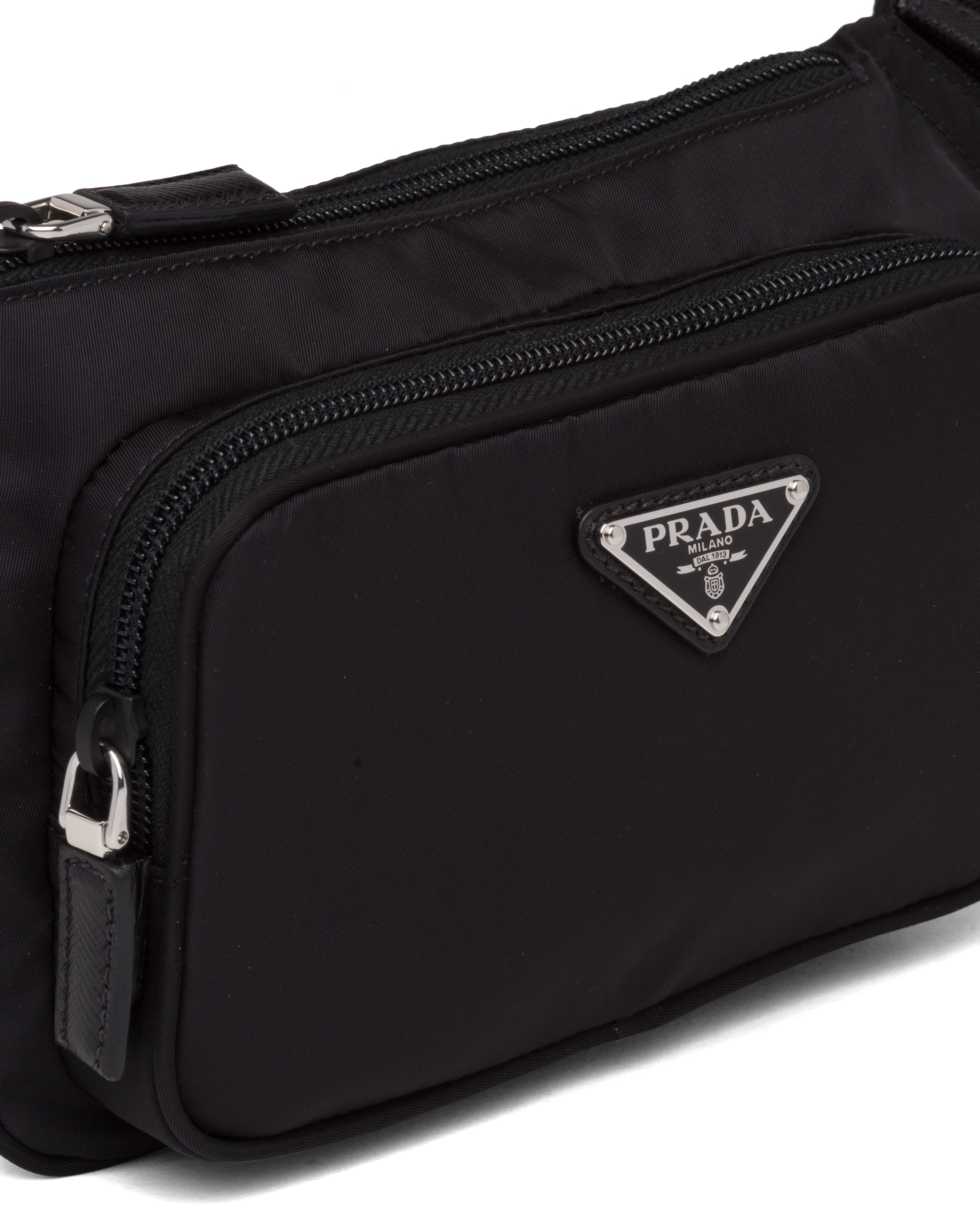 ReNylon and Saffiano leather shoulder bag Prada