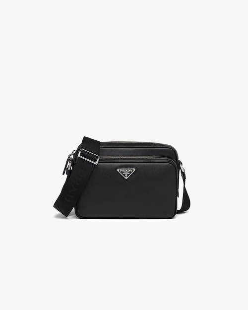 prada medium leather shoulder bag