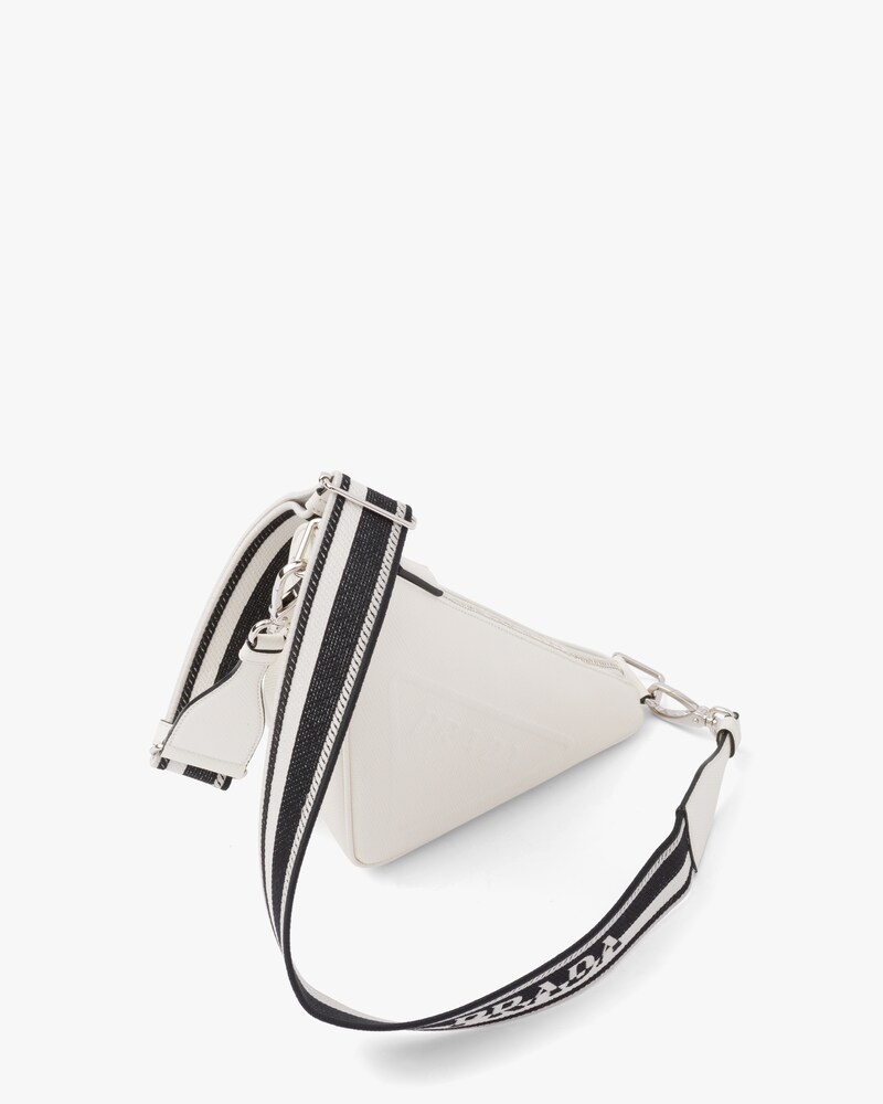 prada triangle bag