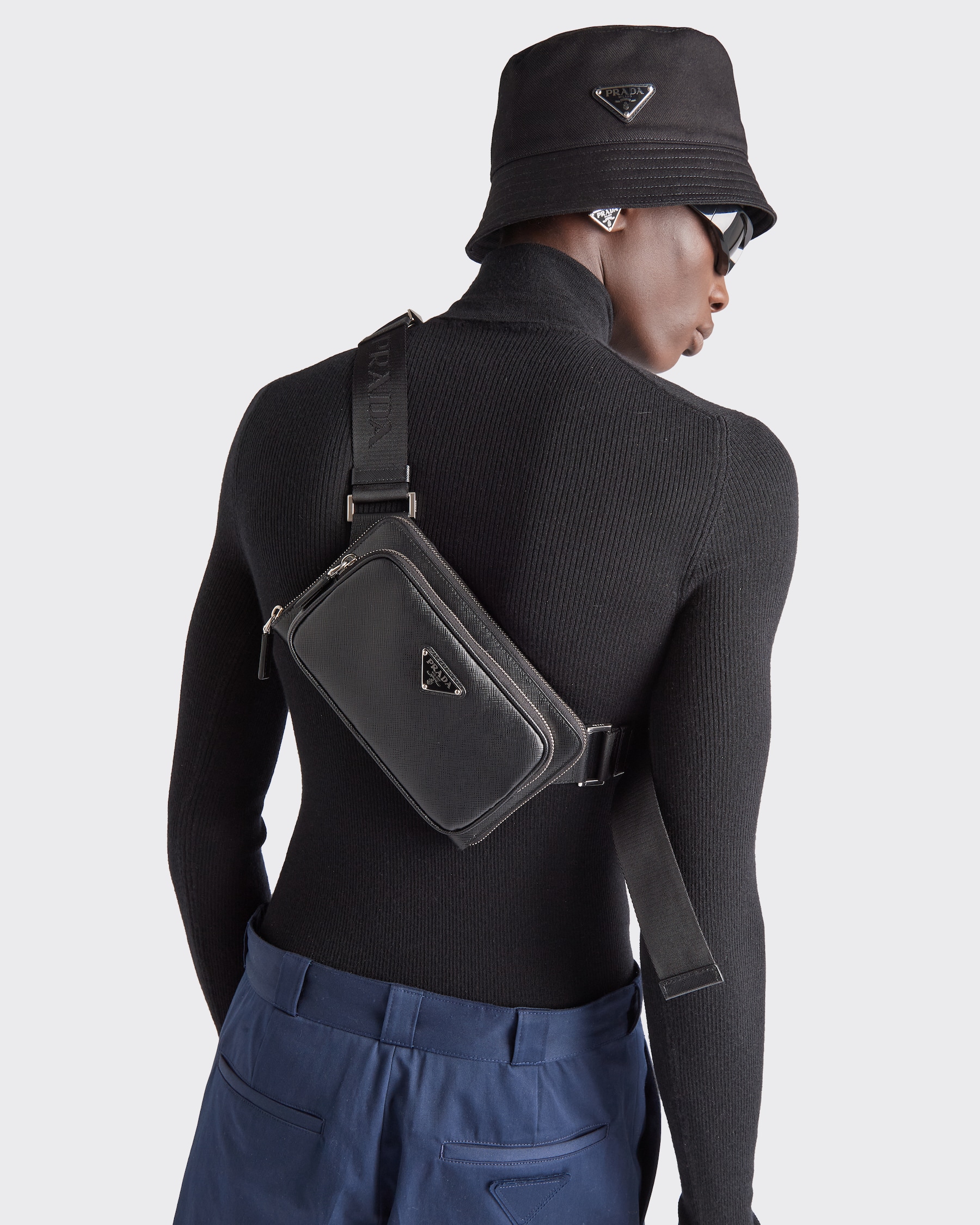 Men's Backpacks And Belt Bags | PRADA