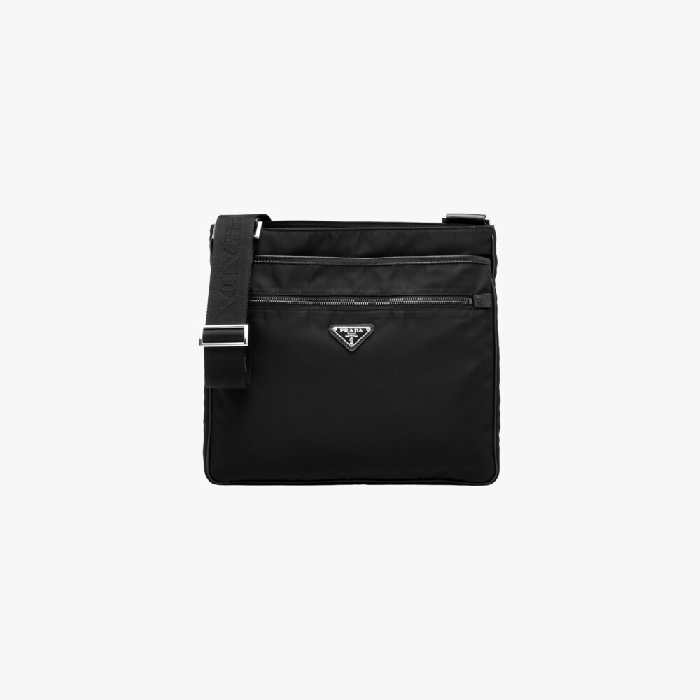 prada nylon side bag