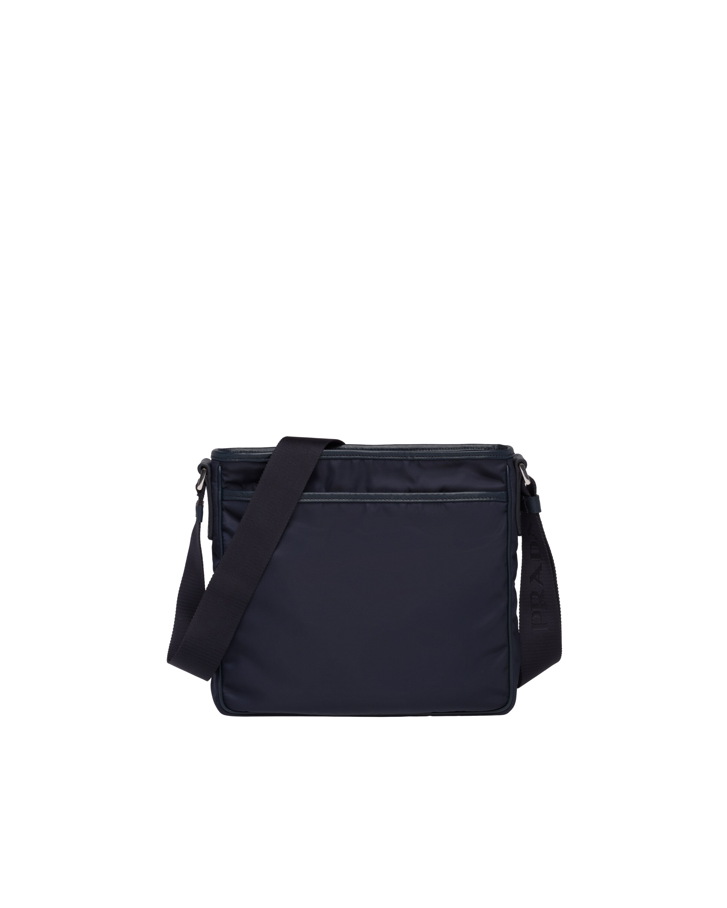 Navy Nylon CrossBody Bag Prada