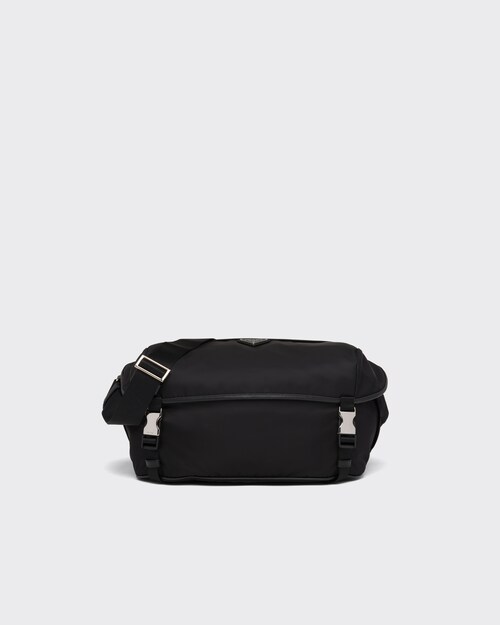 Prada Re-Nylon and Saffiano leather shoulder bag 1