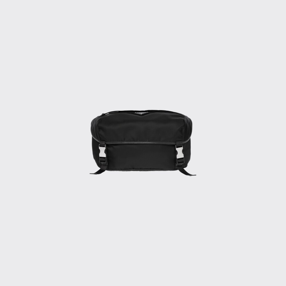 Prada Re-Nylon and Saffiano leather shoulder bag 1