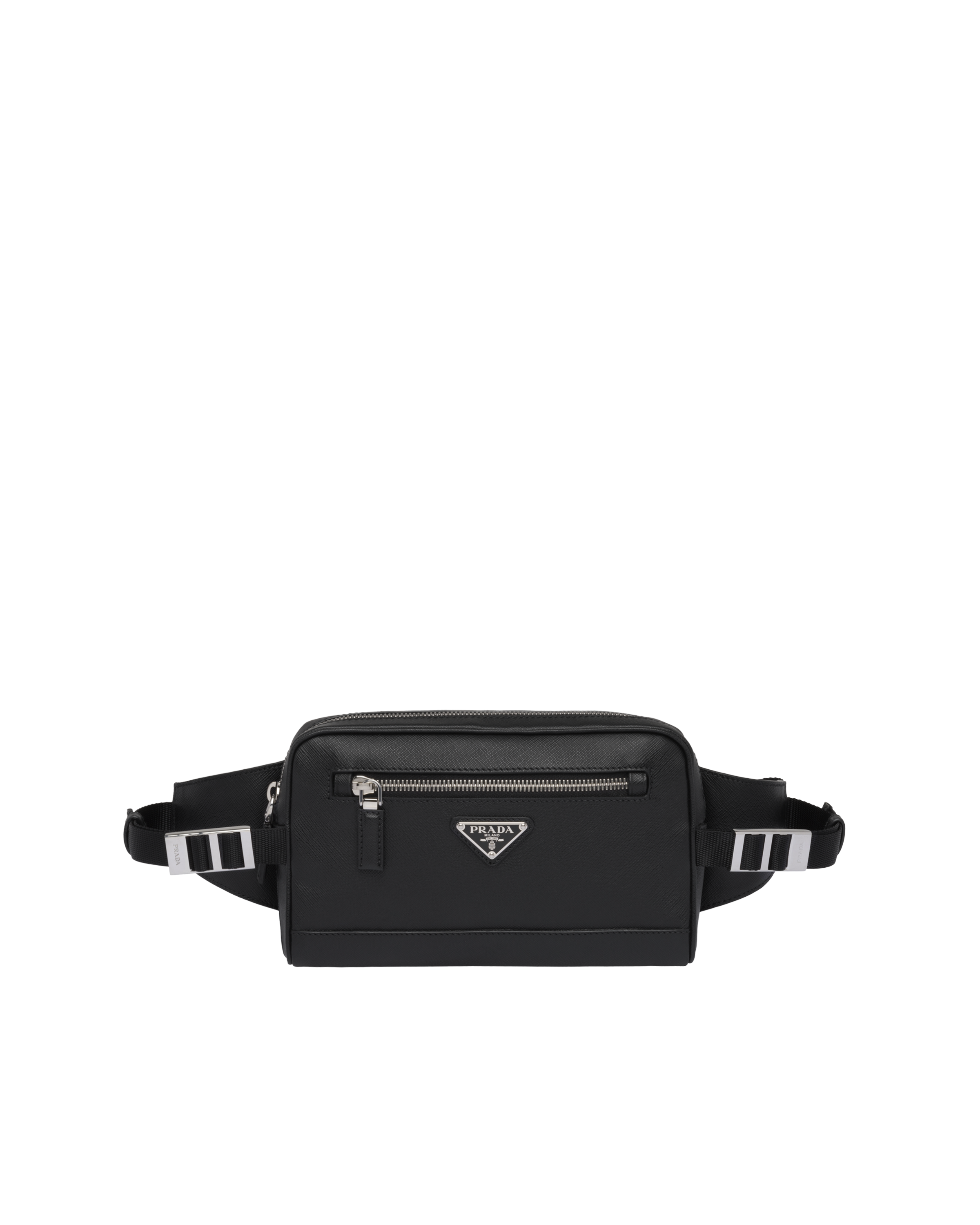 prada black belt bag