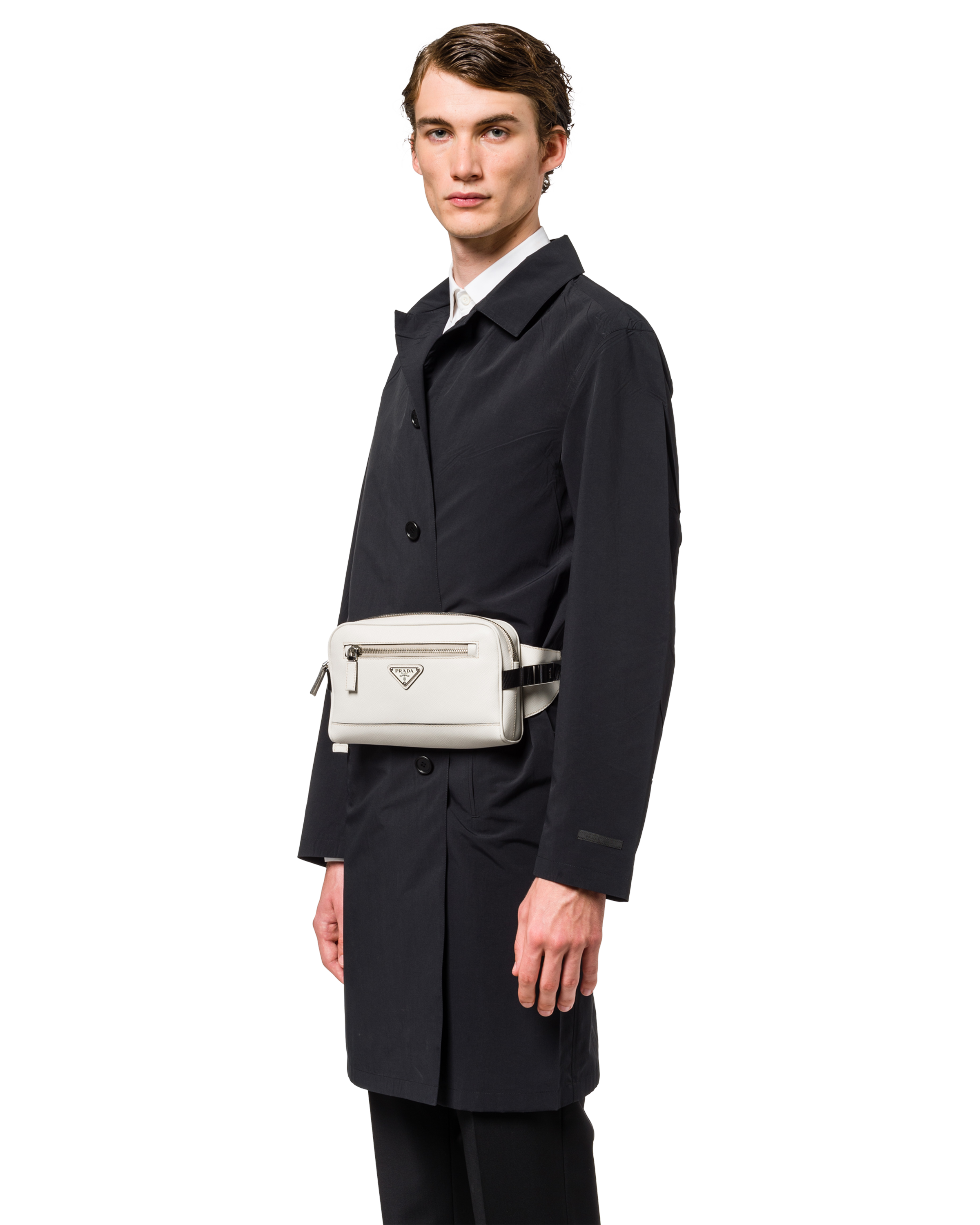 prada saffiano belt bag