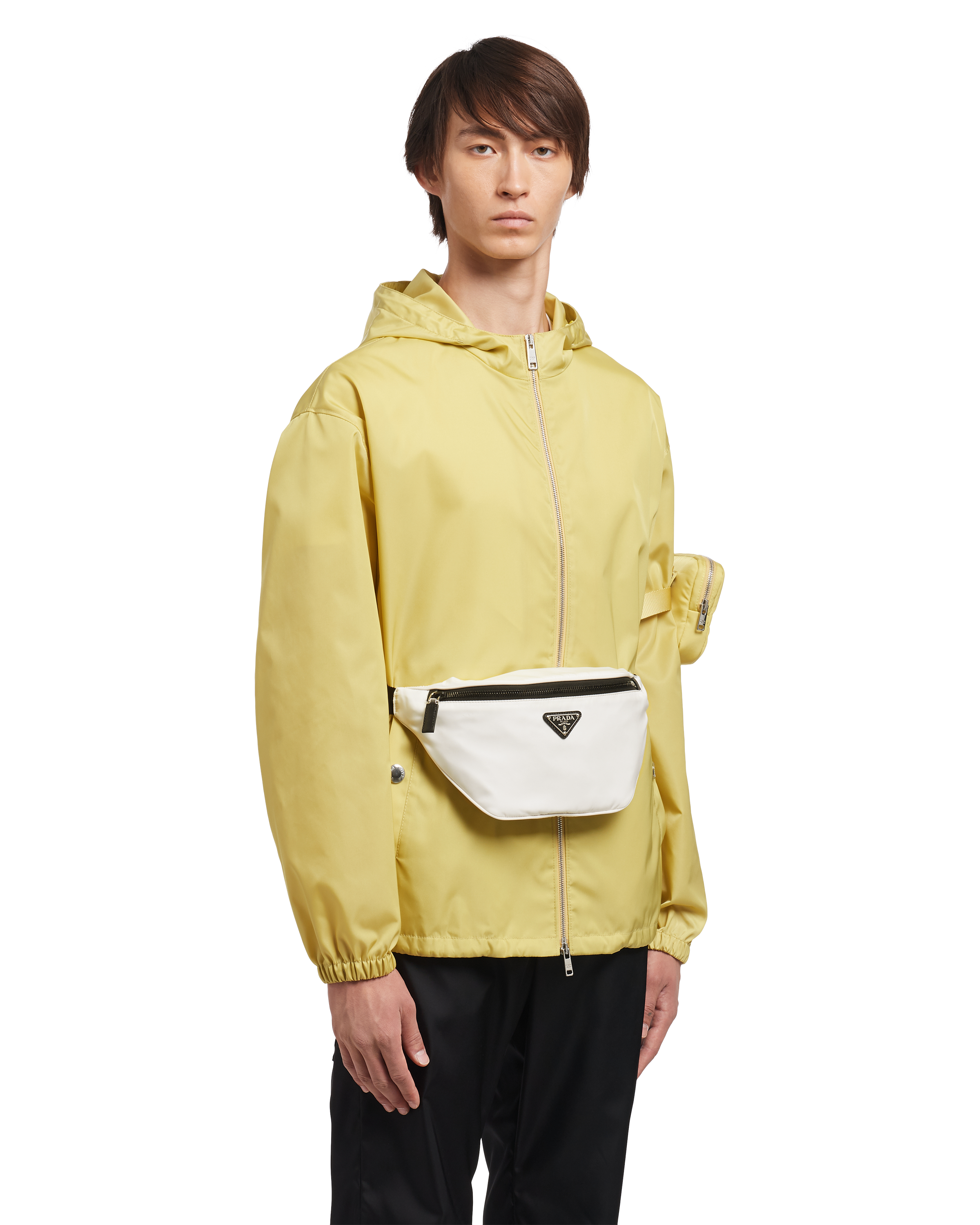 prada leather fanny pack