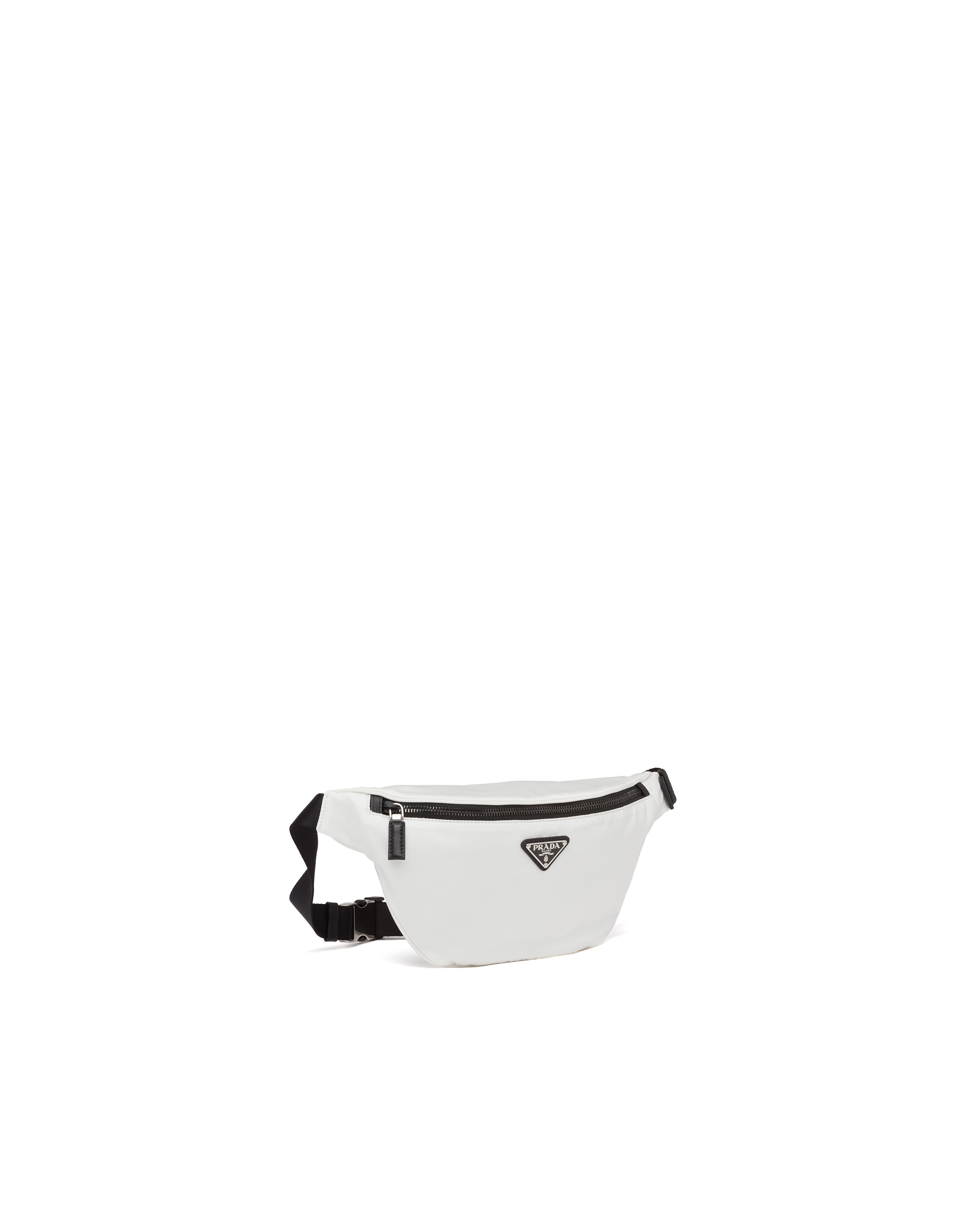 Prada belt bag white